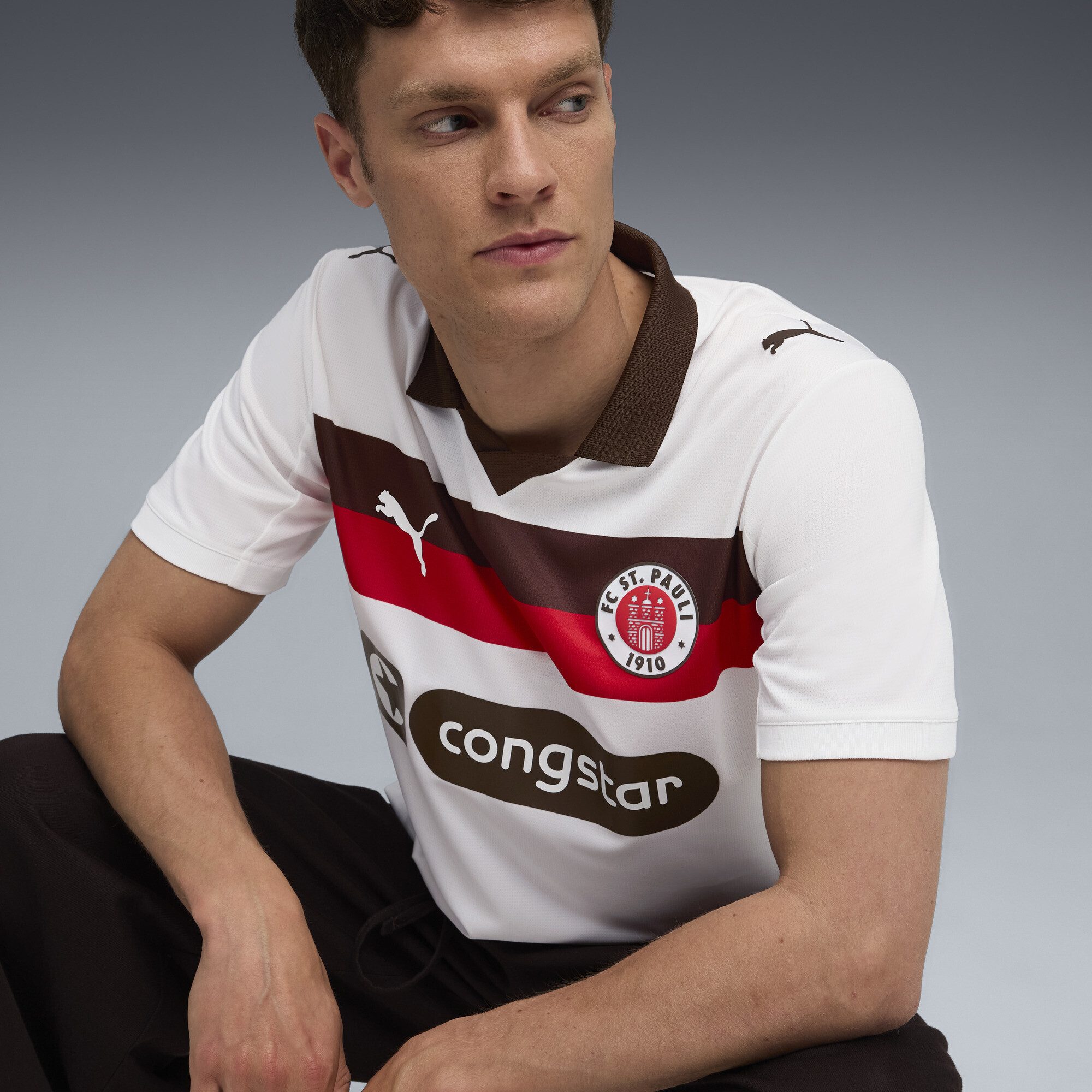 PUMA Poloshirt FC St. Pauli 25/26 Auswärtstrikot Herren