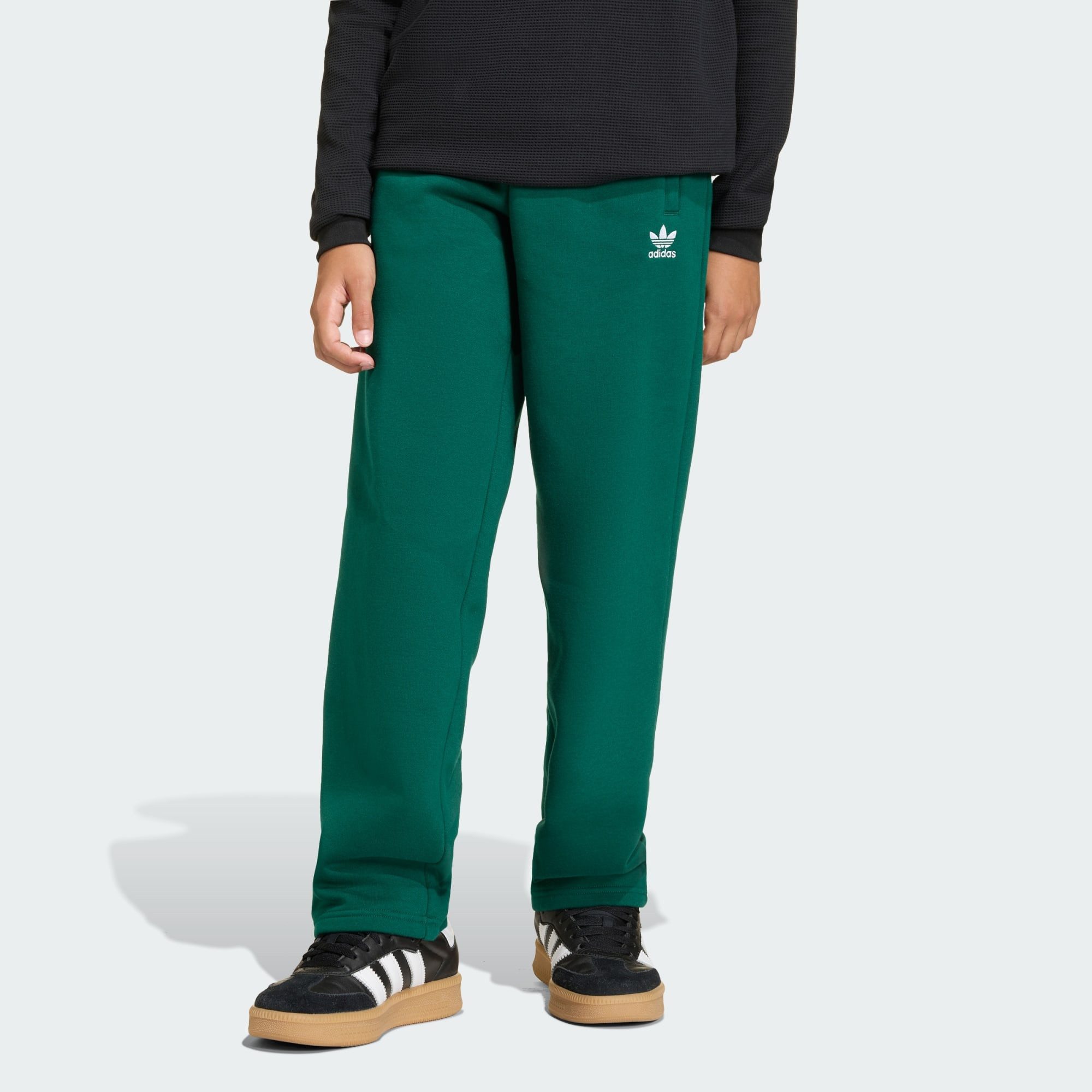 adidas Originals Fleecehose KIDS FLEECEHOSE, WEITES BEIN (1-tlg)