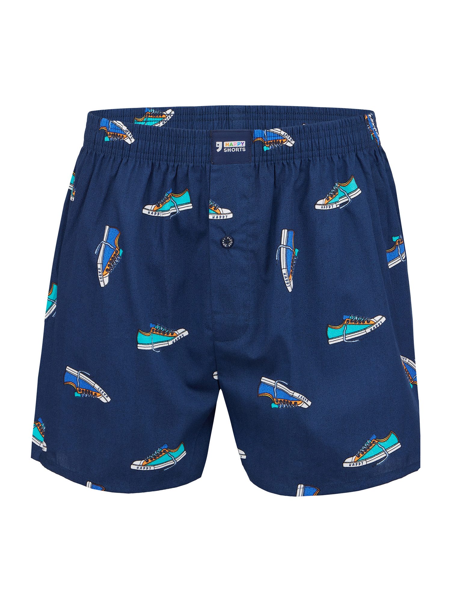 HAPPY SHORTS Boxer Motives Sneaker American Boxershort Baumwolle Trunk Loos günstig online kaufen