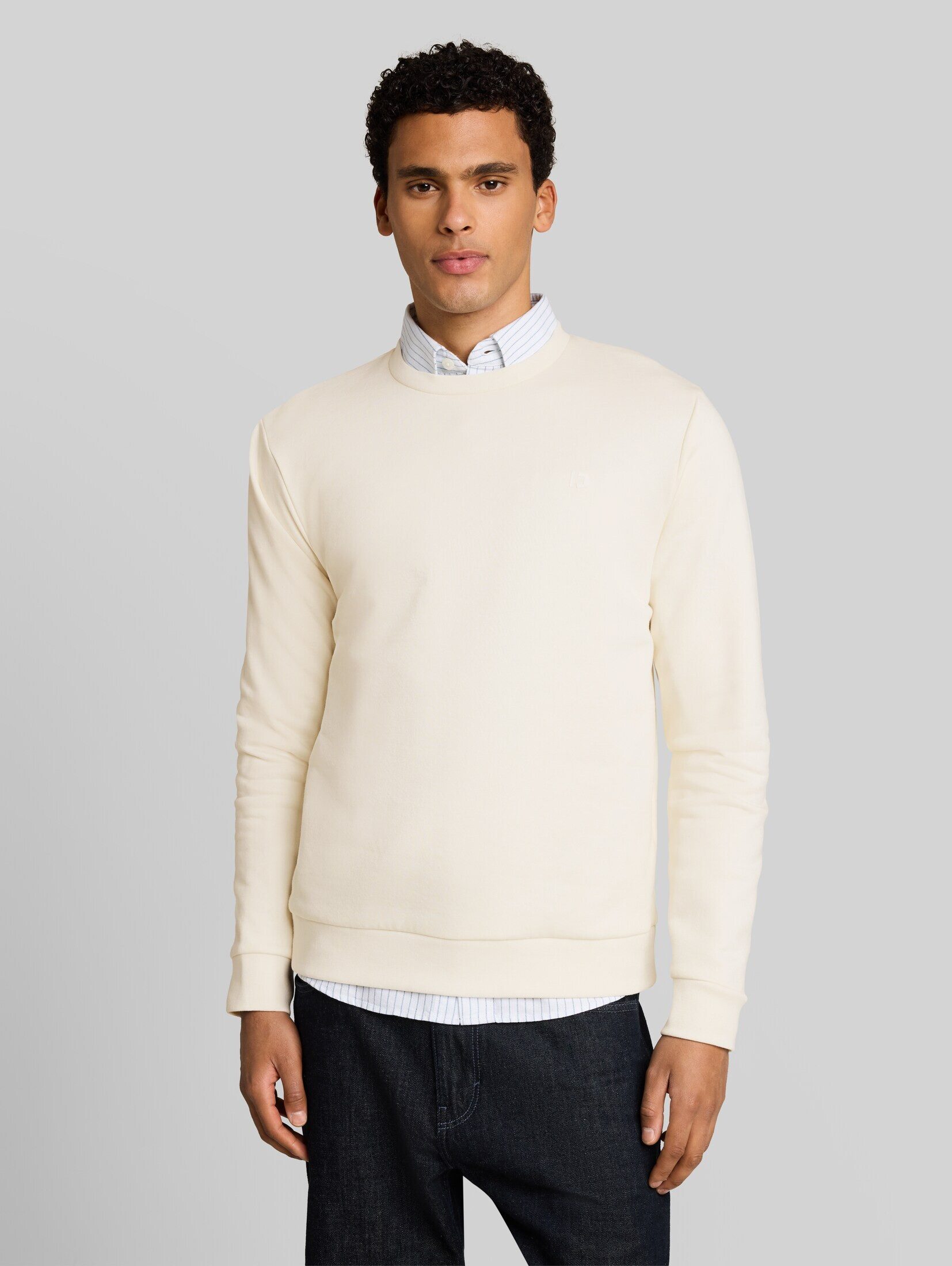TOM TAILOR Denim Sweatshirt Strick & Sweatshirts Basic Sweatshirt