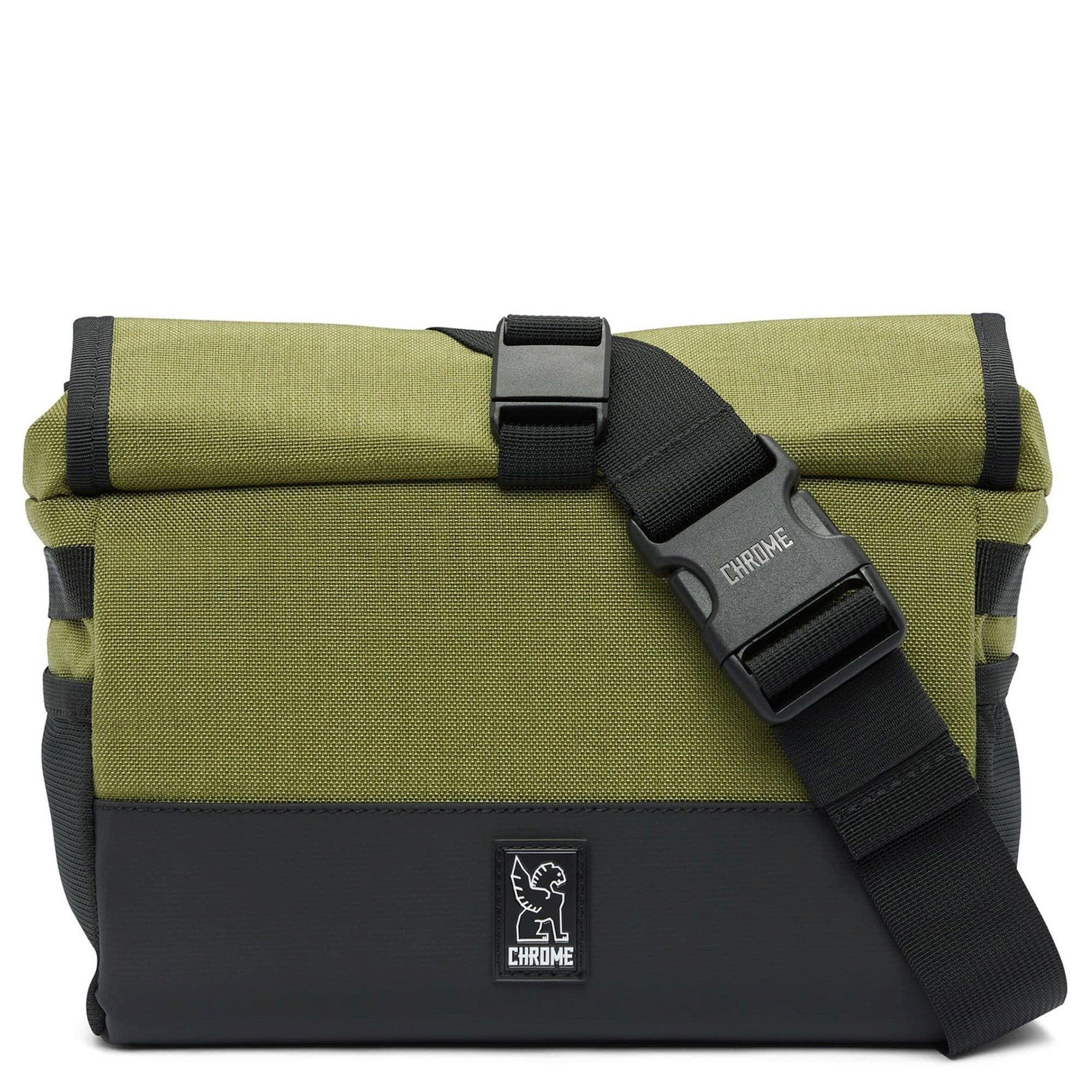 Chrome Fahrradtasche Doubletrack Bike Bar Bag 5 - Lenkertasche 23 cm (olive branch)