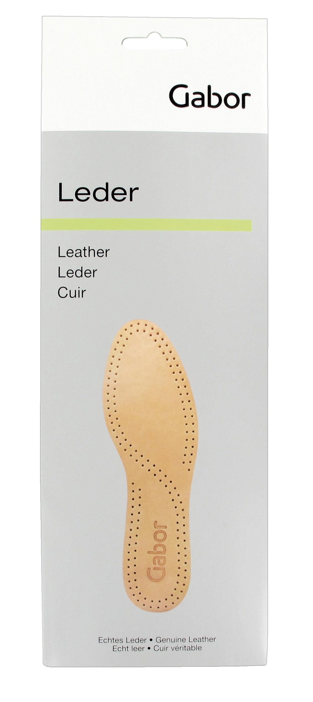 Gabor Ledersohlen Leder - die Ledersohle