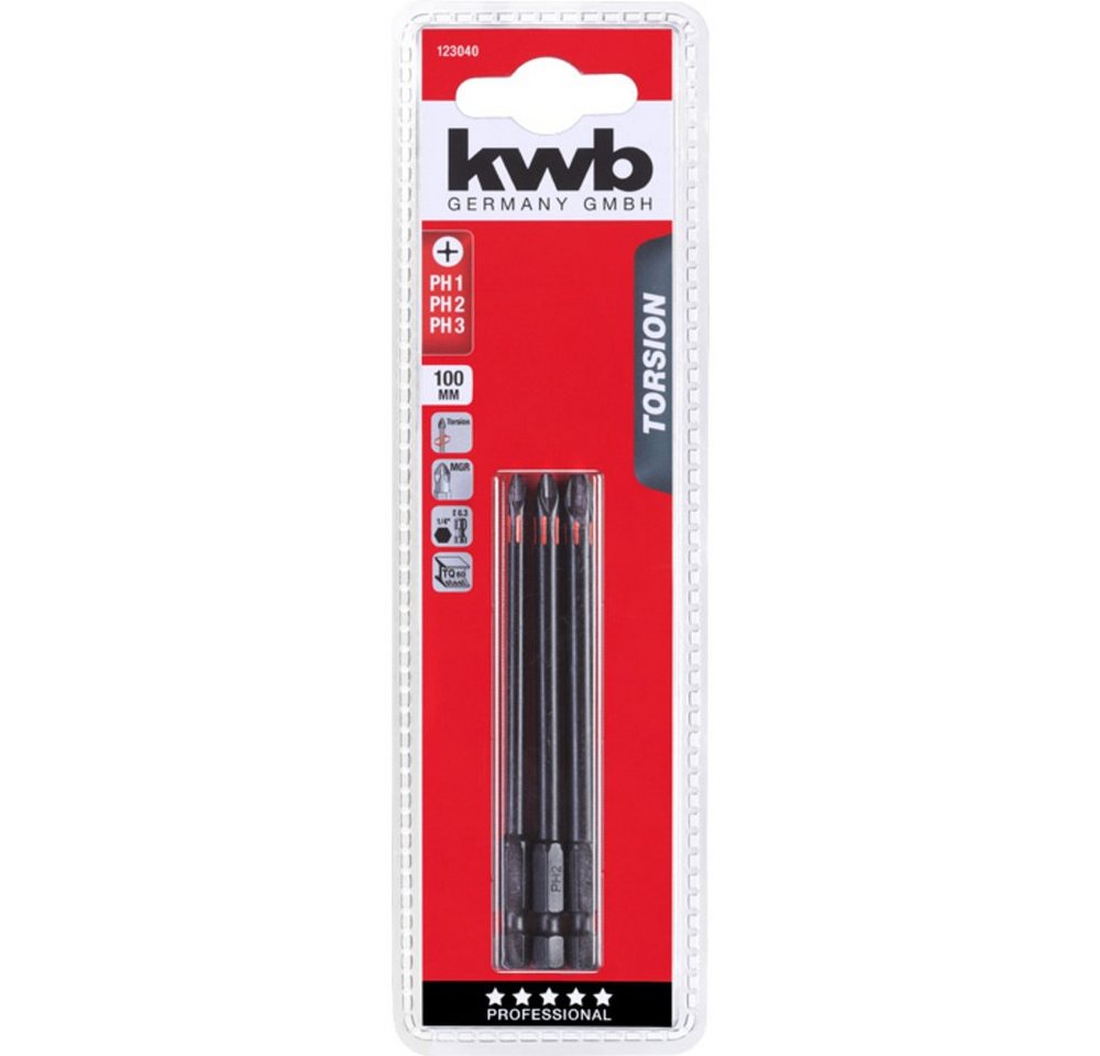 Thumbnail - kwb Bit-Set kwb 123040 Bit-Set 3teilig
