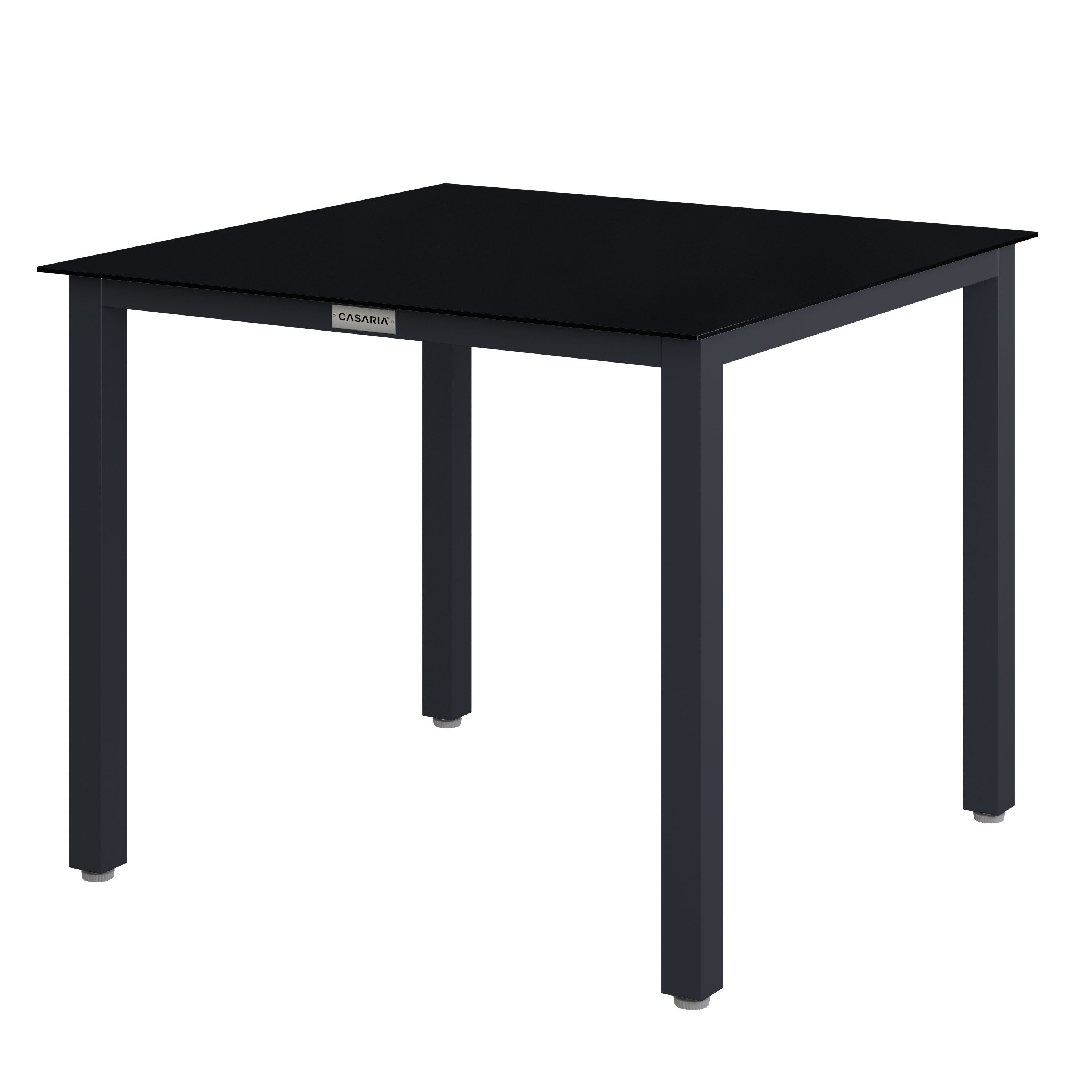 Casaria Gartentisch Bern (1-St), Aluminium 87x87x73cm günstig online kaufen