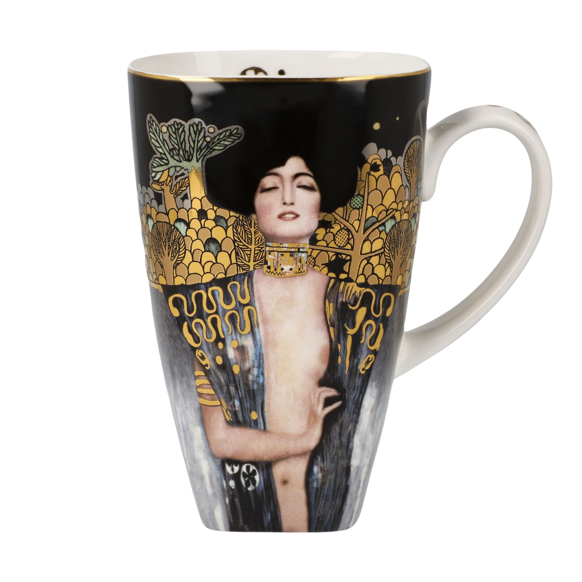 Goebel Tasse Judith I 9x14x12.5 cm, Porzellan, Spülmaschinengeeignet; Mikrowellengeeignet