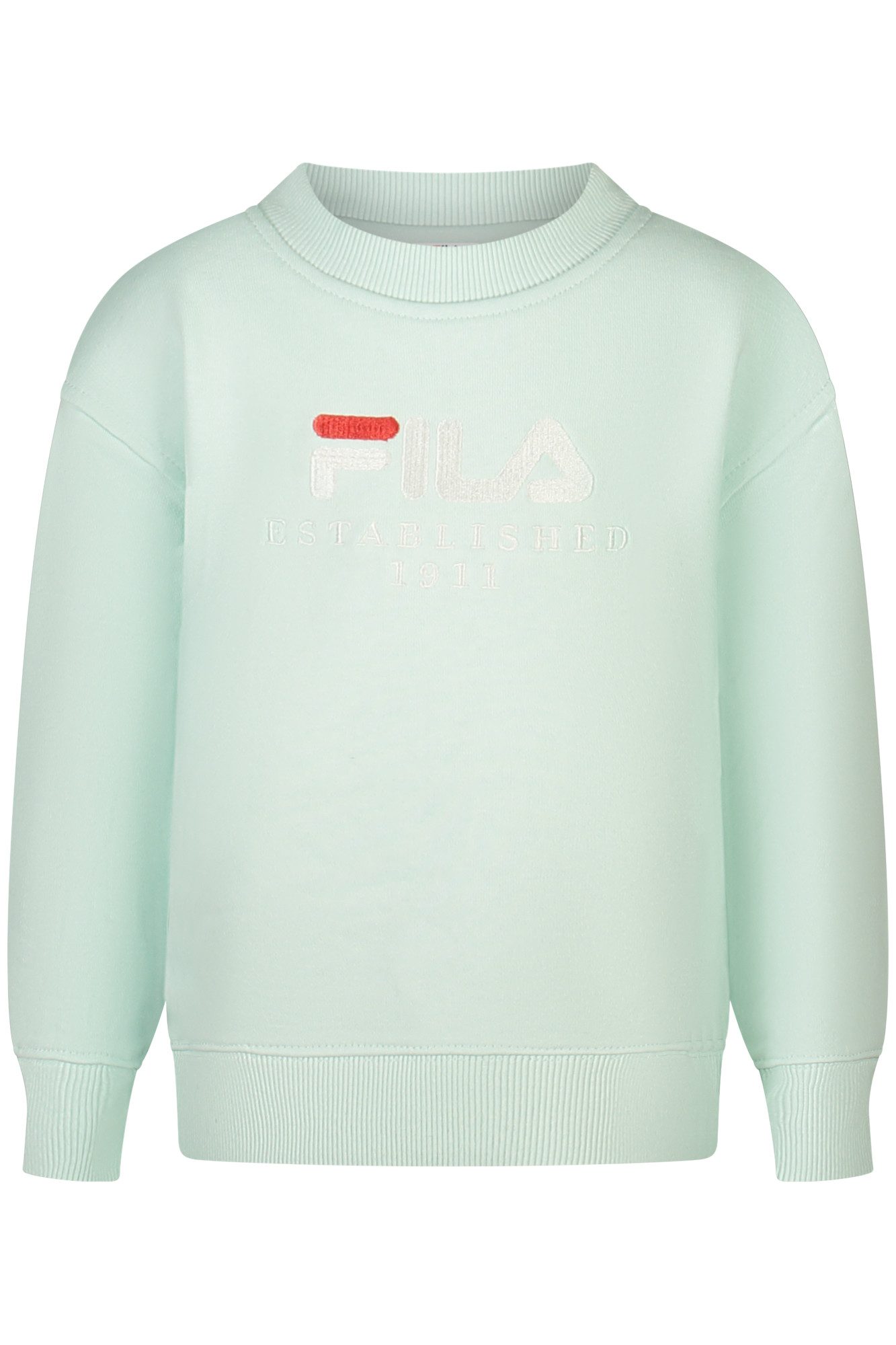 Fila Grünes Mädchen Sweatshirt aus Bio-Baumwolle mit