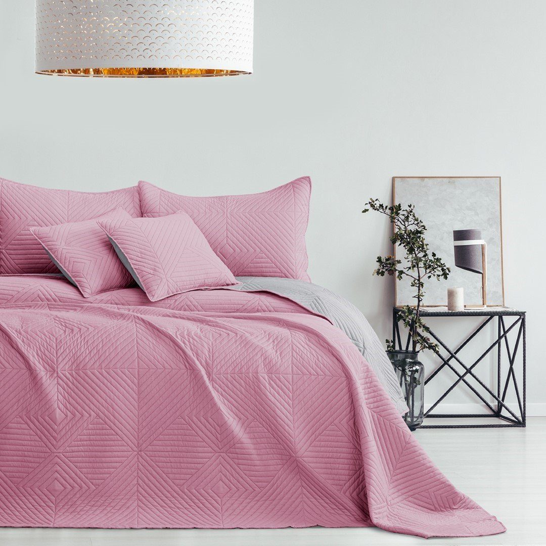 Tagesdecke Luxus Bettüberwurf Softa Zweiseitige Tagesdecke, AmeliaHome, Wendedesign