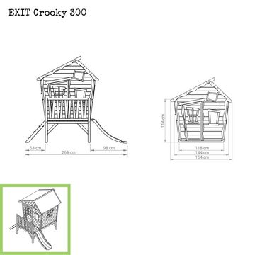 EXIT Spielturm Crooky 300, BxTxH: 260x180x229 cm