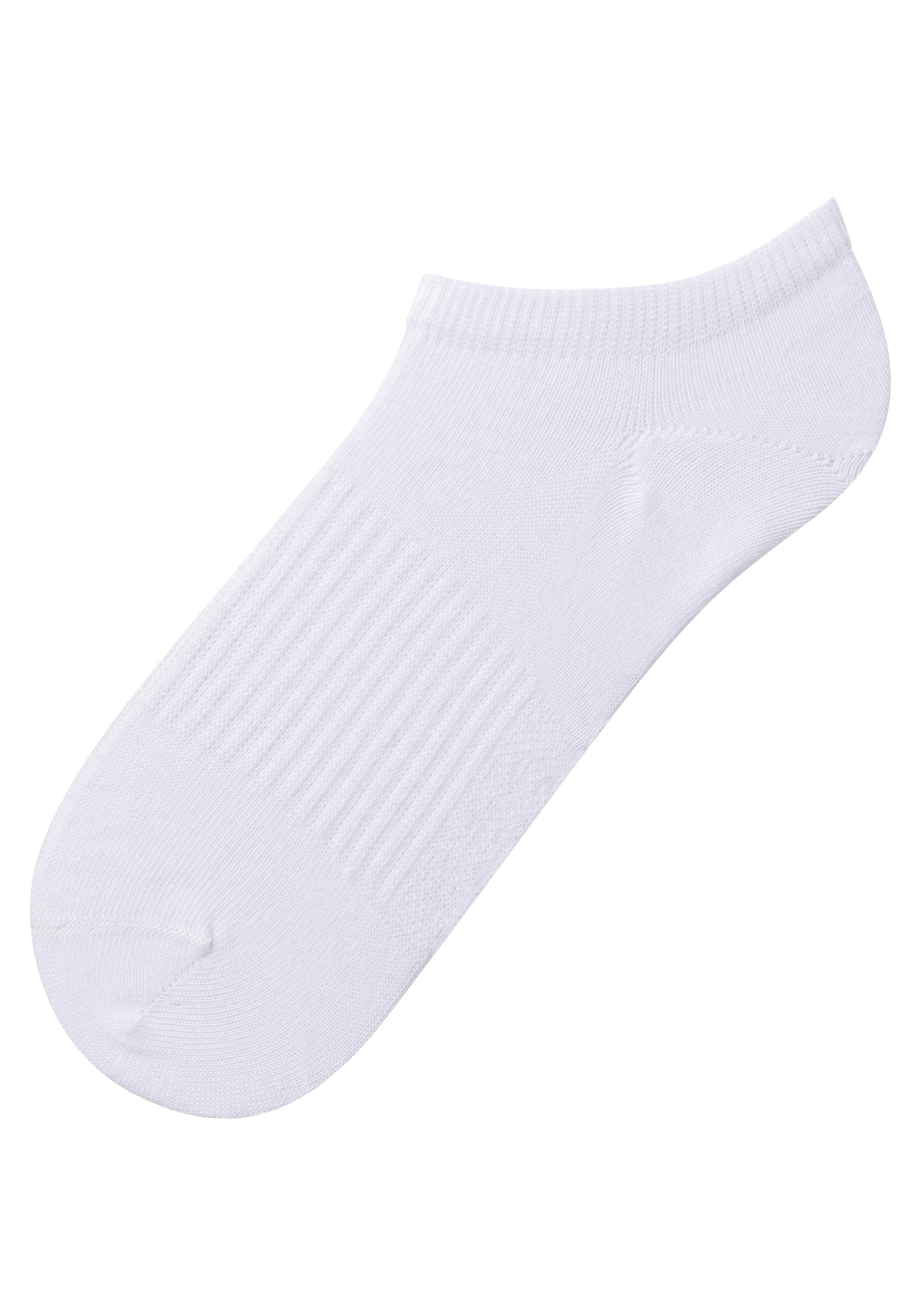 LASCANA ACTIVE Sneakersocken (Packung, 7-Paar) mit Mittelfußgummi