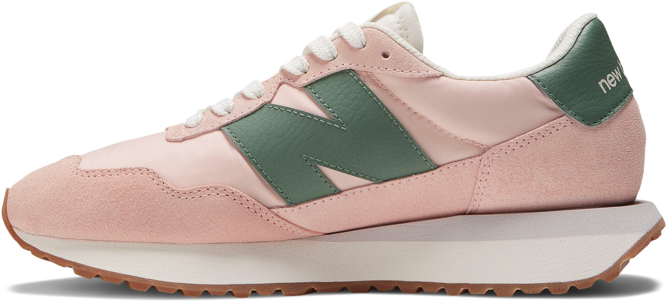 237 Sneaker Sport WS altrosa-flaschengrün New Balance Varsity