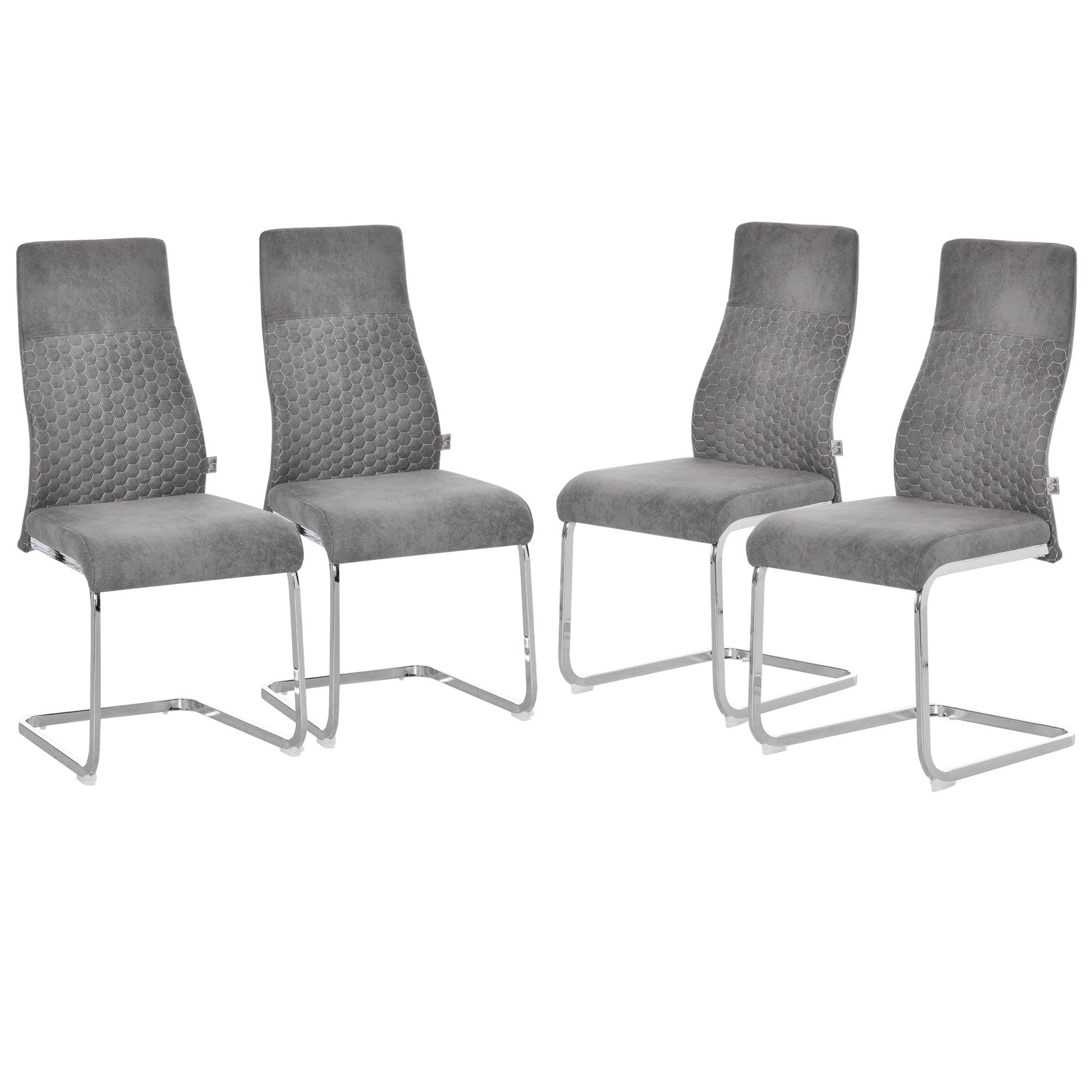 HOMCOM Esszimmerstuhl Esszimmerstühle 4er-Set günstig online kaufen