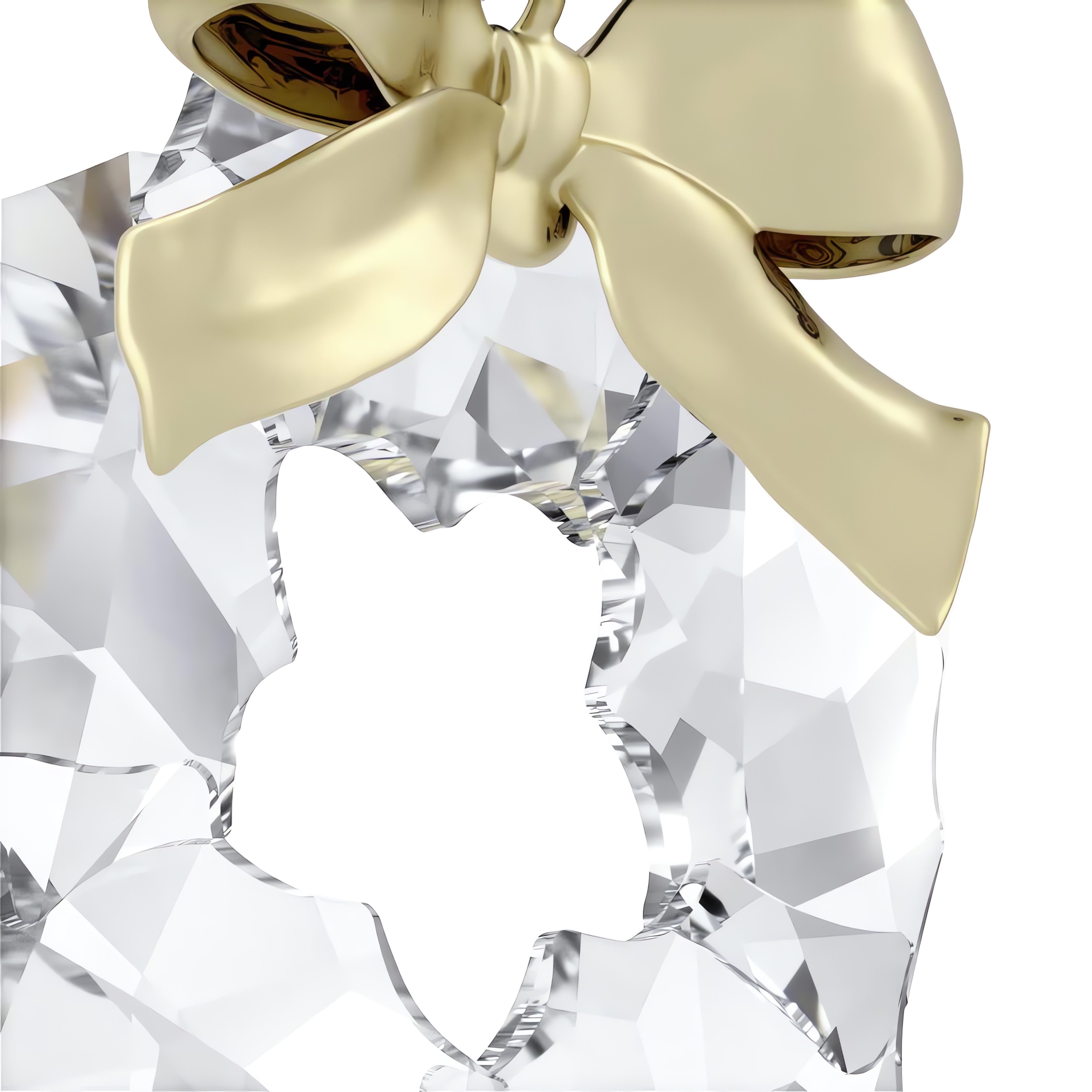 Swarovski Dekohänger Kristallfigur Sammelfigur Kranz Ornament (1 St), Swarovski® Kristall