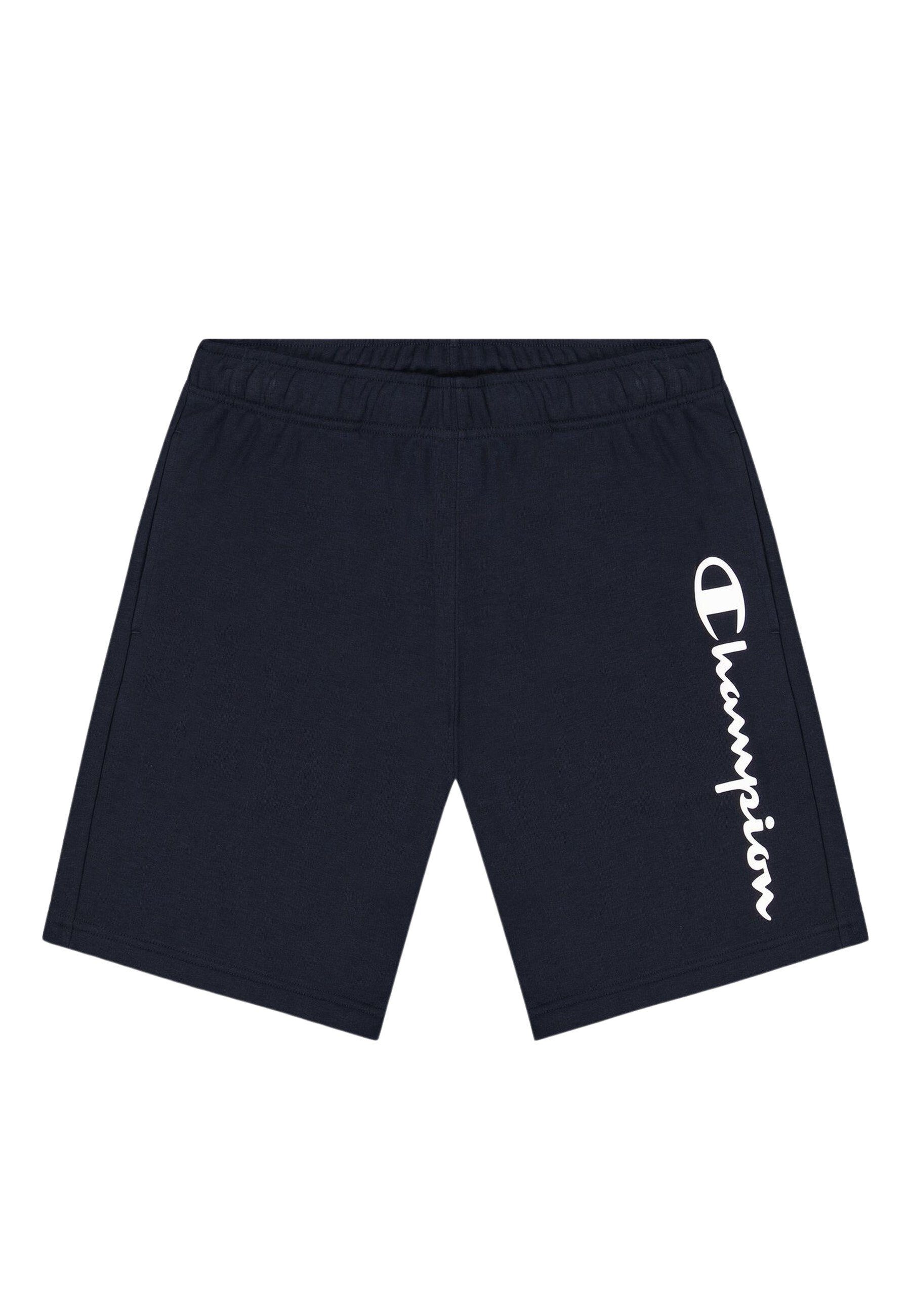 Champion Sweatshorts Shorts Bermuda-Fleece-Shorts mit dunkelblau