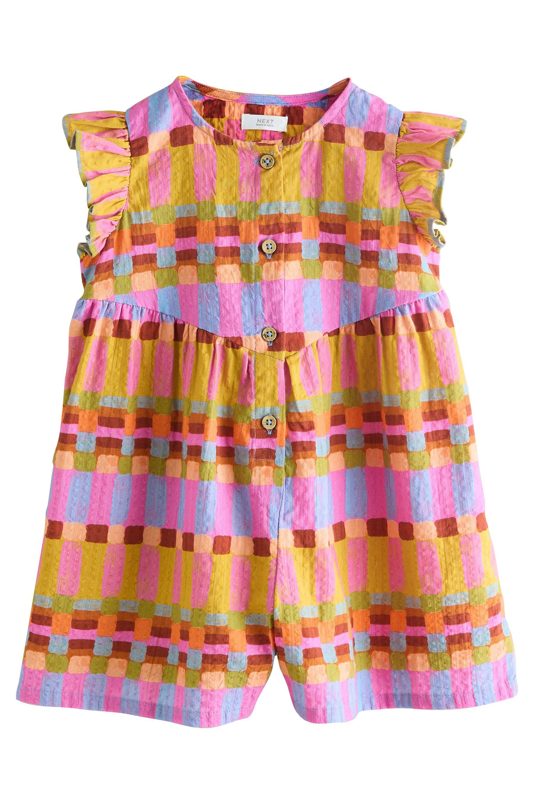 Next Playsuit Playsuit mit Flatterärmeln (1-tlg)