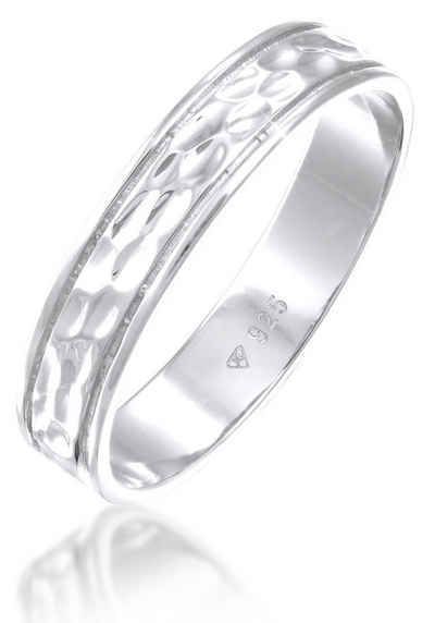 Elli Premium Partnerring »Elli PREMIUM Ring Paarring Bandring Trauring Freundschaft, 0608720720, 0608910720«