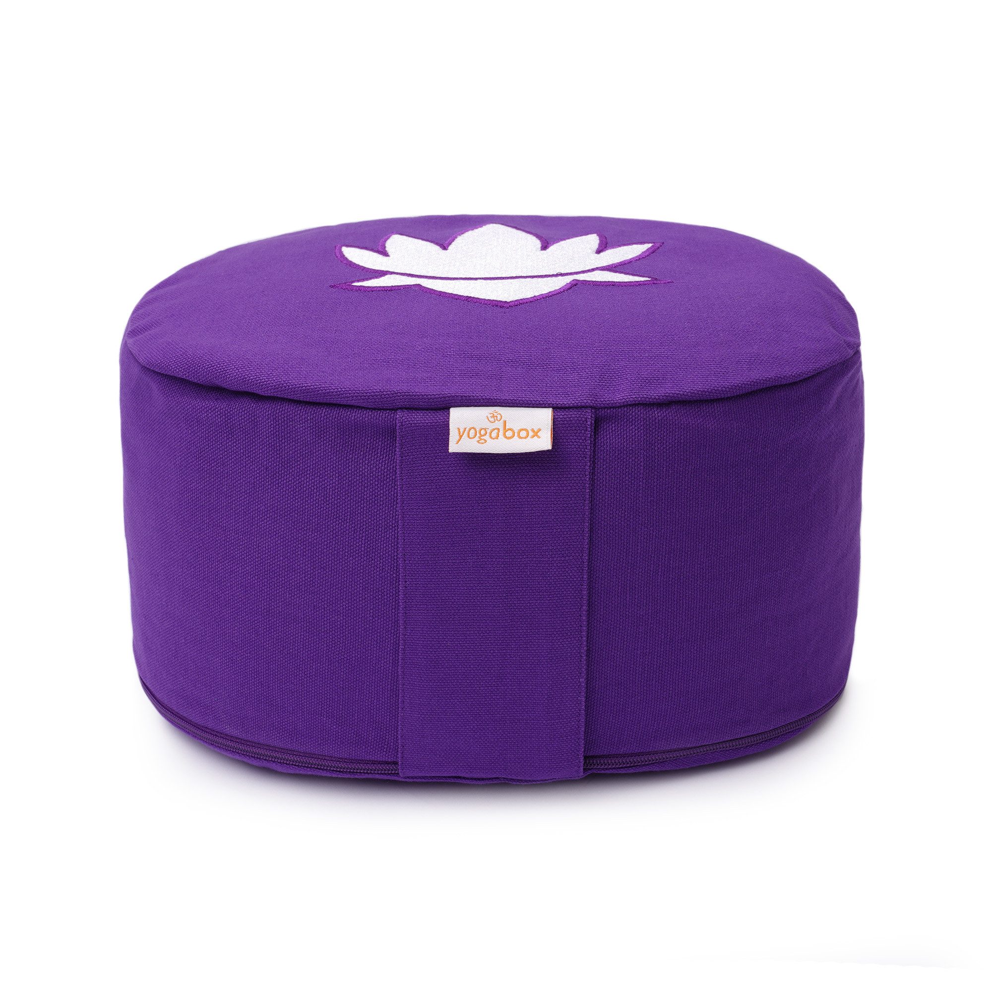 yogabox Yogakissen Yogakissen oval Lotus Stick BASIC, robust, anpassbare Füllmenge