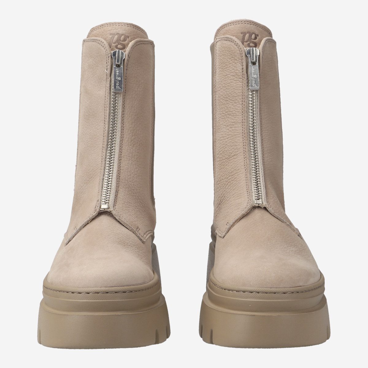 Paul Green Paul Green 8030-004, Chelsea Boots, Stiefeletten, Beige, Damen Chelseaboots