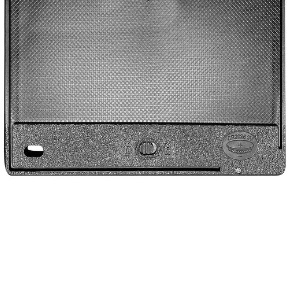 KRUZZEL Zaubertafel SKINBOOK Zeichentablett L 8,5" - Neopren, Tragbar, Umweltfreundlich, (Zeichentablett Set für kreative Nutzung, Notizen und Skizzen, Zeichentablett, Stift, CR 2025 Batterie, Trageband-Loch, Farbe Schwarz), Ultradünnes Design, umweltfreundlich, staubfrei, tragbar