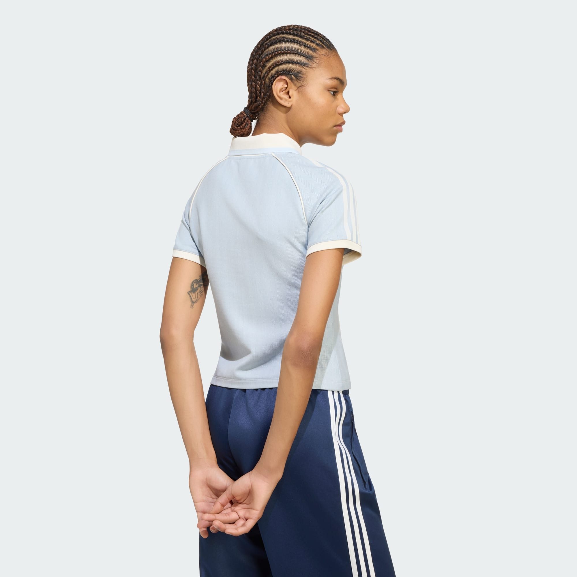 adidas Originals Poloshirt TWEED-POLOSHIRT (1-tlg)
