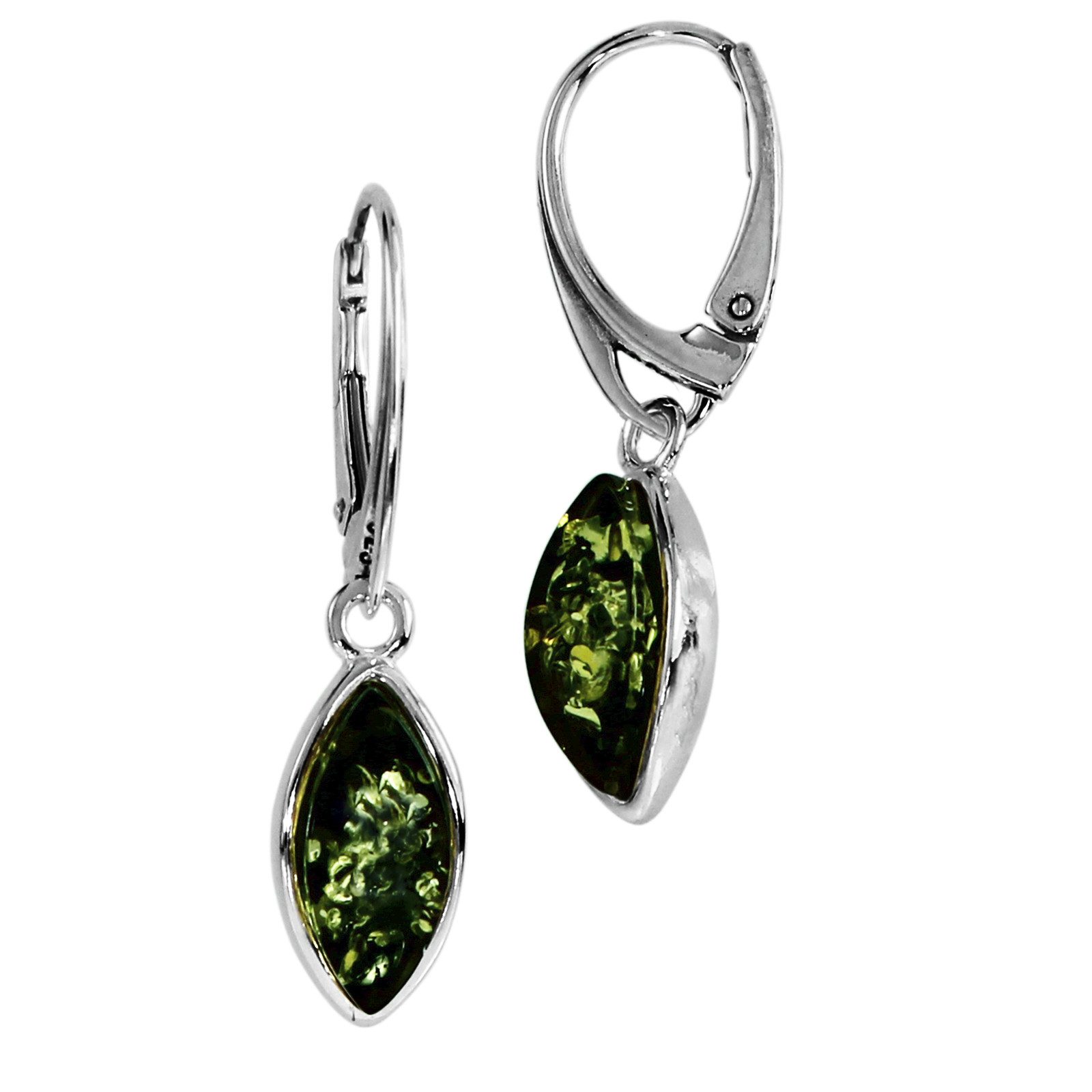 OSTSEE-SCHMUCK Paar Ohrhänger Ostsee-Schmuck Ohrhänger Classic 13 x 6 mm (2 günstig online kaufen