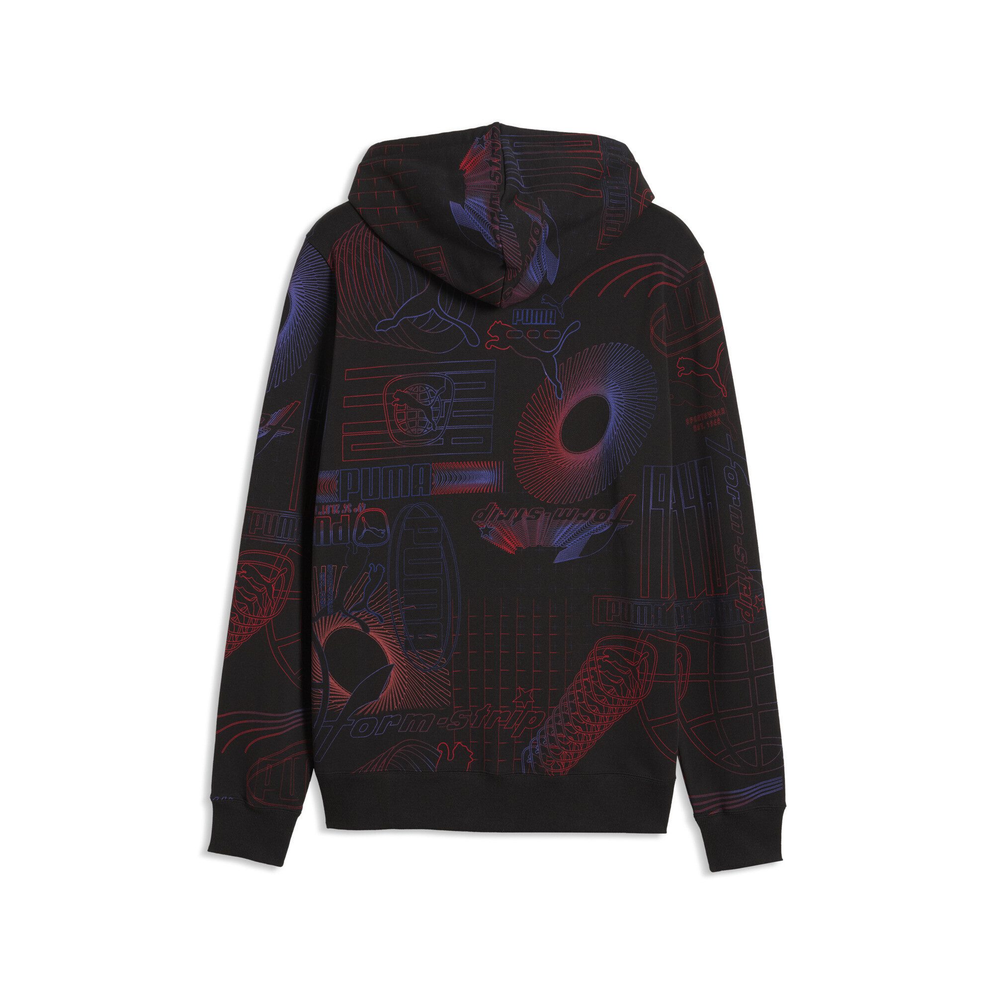 PUMA Hoodie Essentials Printed Graphic Hoodie Herren – Bild 5 von 5