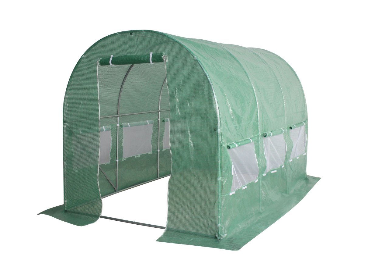 Trend Line Foliengewächshaus TendLine Foliengewächshaus 200 x 300 x 200 cm grün | Rabatt: 14%
