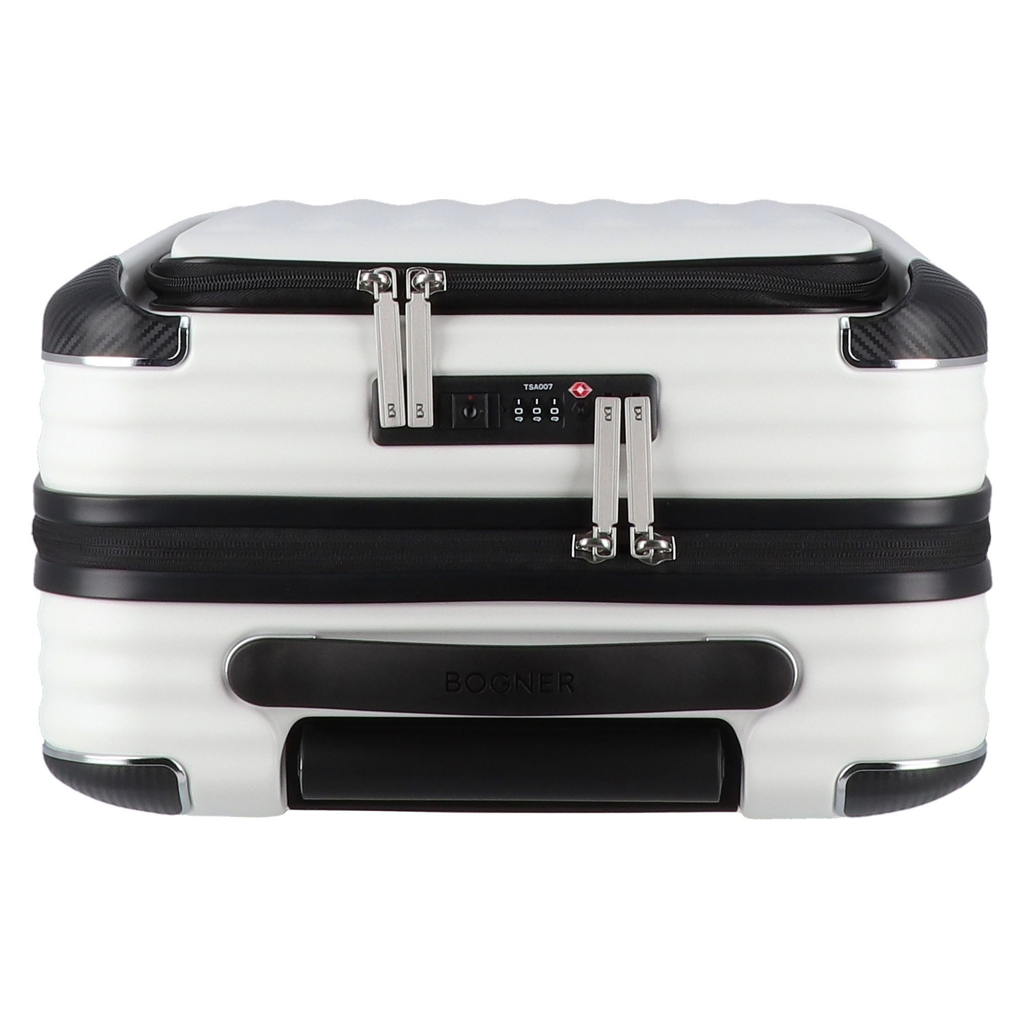 BOGNER Handgepäck-Trolley Piz Deluxe, 4 Rollen, Polycarbonat