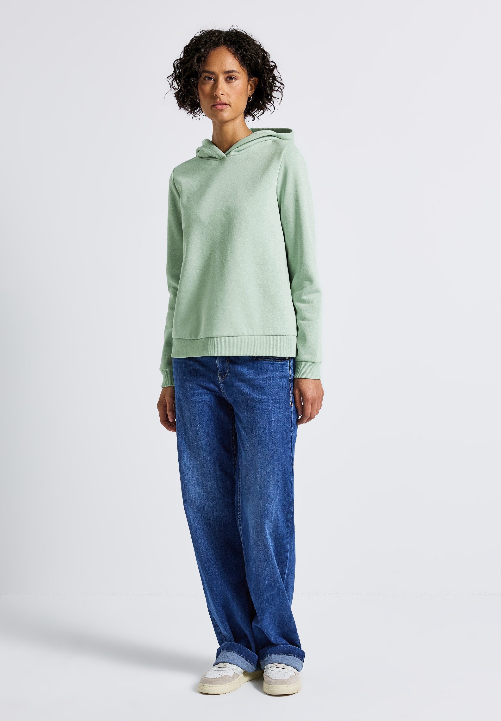 STREET ONE Hoodie im soften Baumwoll-Mix