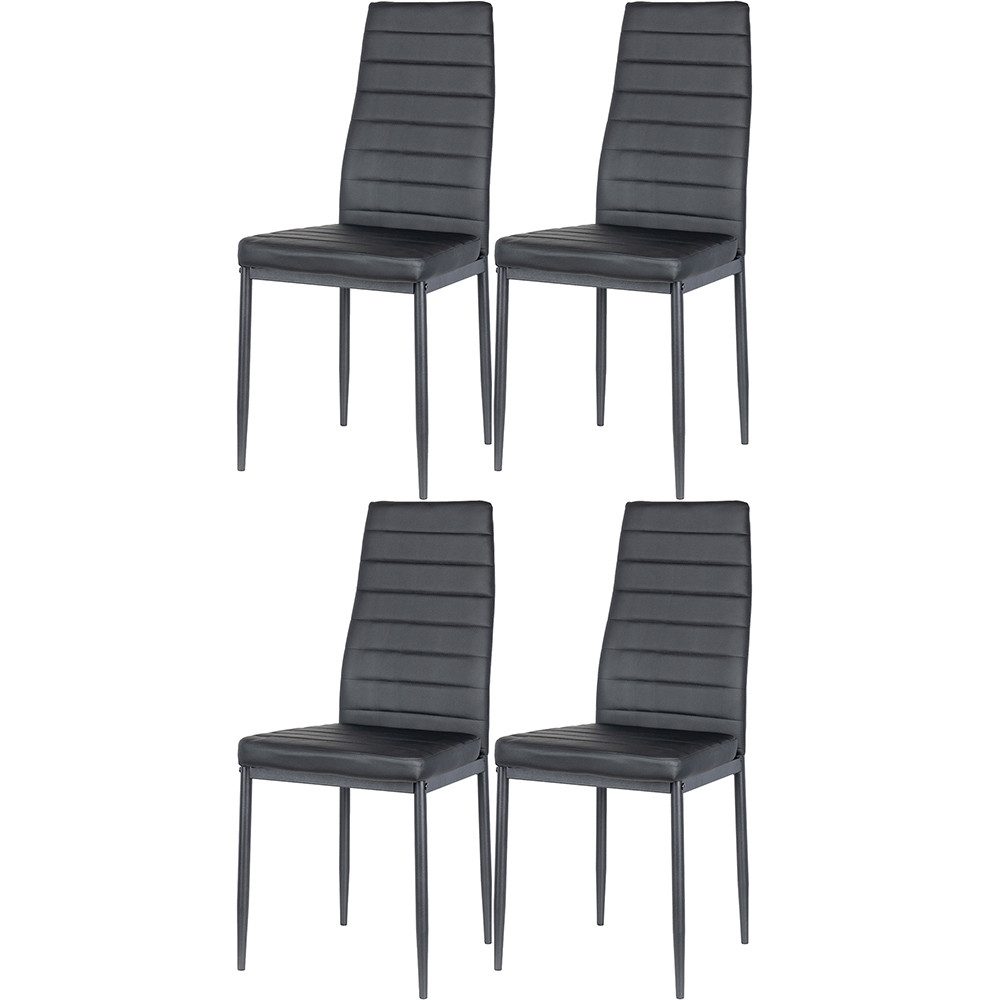 Jana Мебель Polsterstuhl Zyta (Einzelstück, 4 St), Robuste Metallkonstruktion, hochwertiger Samtbezug, pflegeleicht