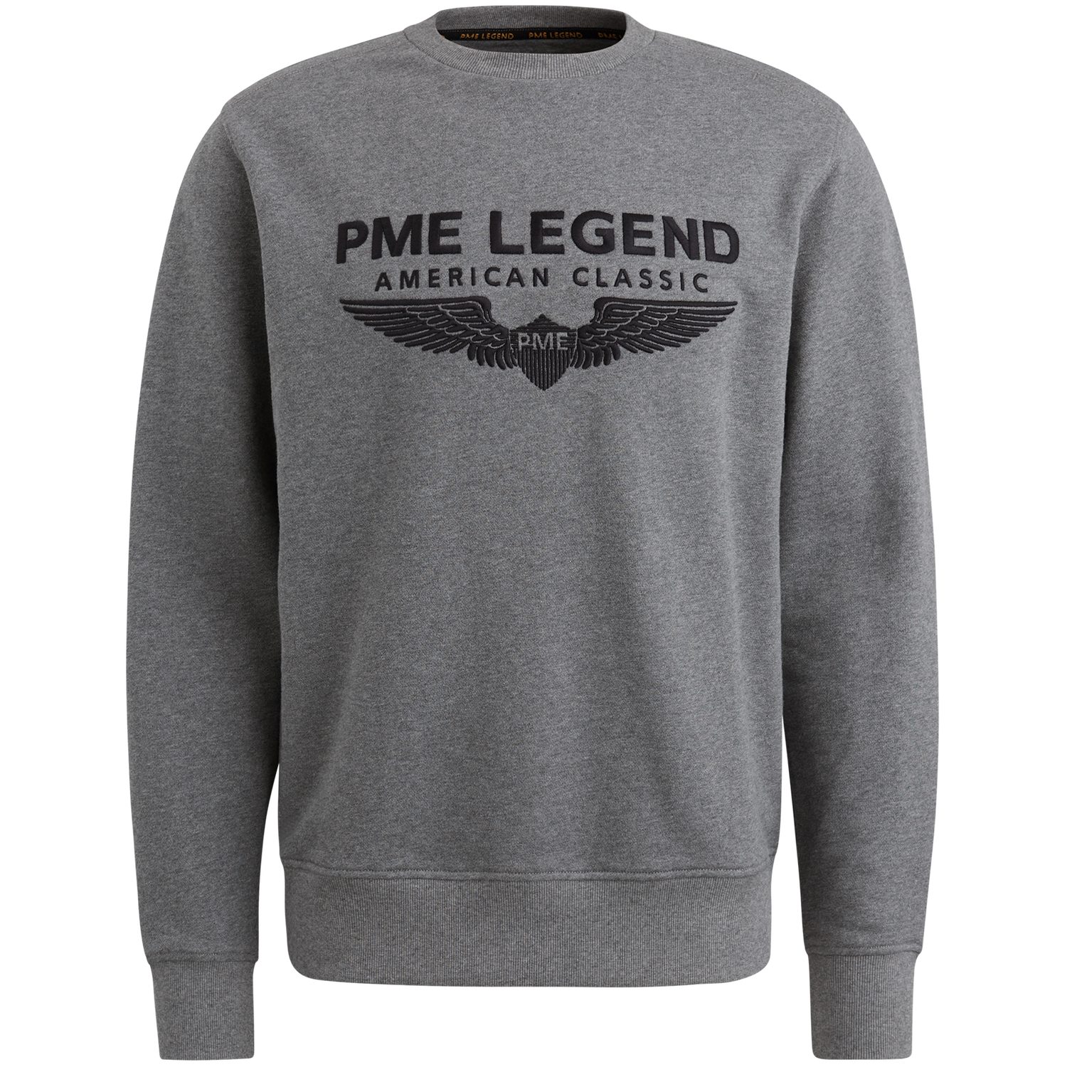 Strickpullover CREWNECK SOFT TERRY WITH LOGO