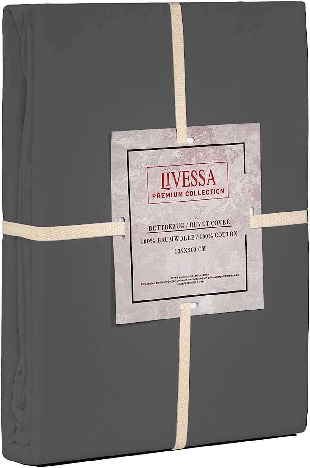 livessa Bettwäsche Bettwäsche aus 100% Baumwolle Single-Jersey – Weich & Atmungsaktiv, % 100 Baumwolle Jersey(140 g/qm) - Bettbezug + Kissenbezug