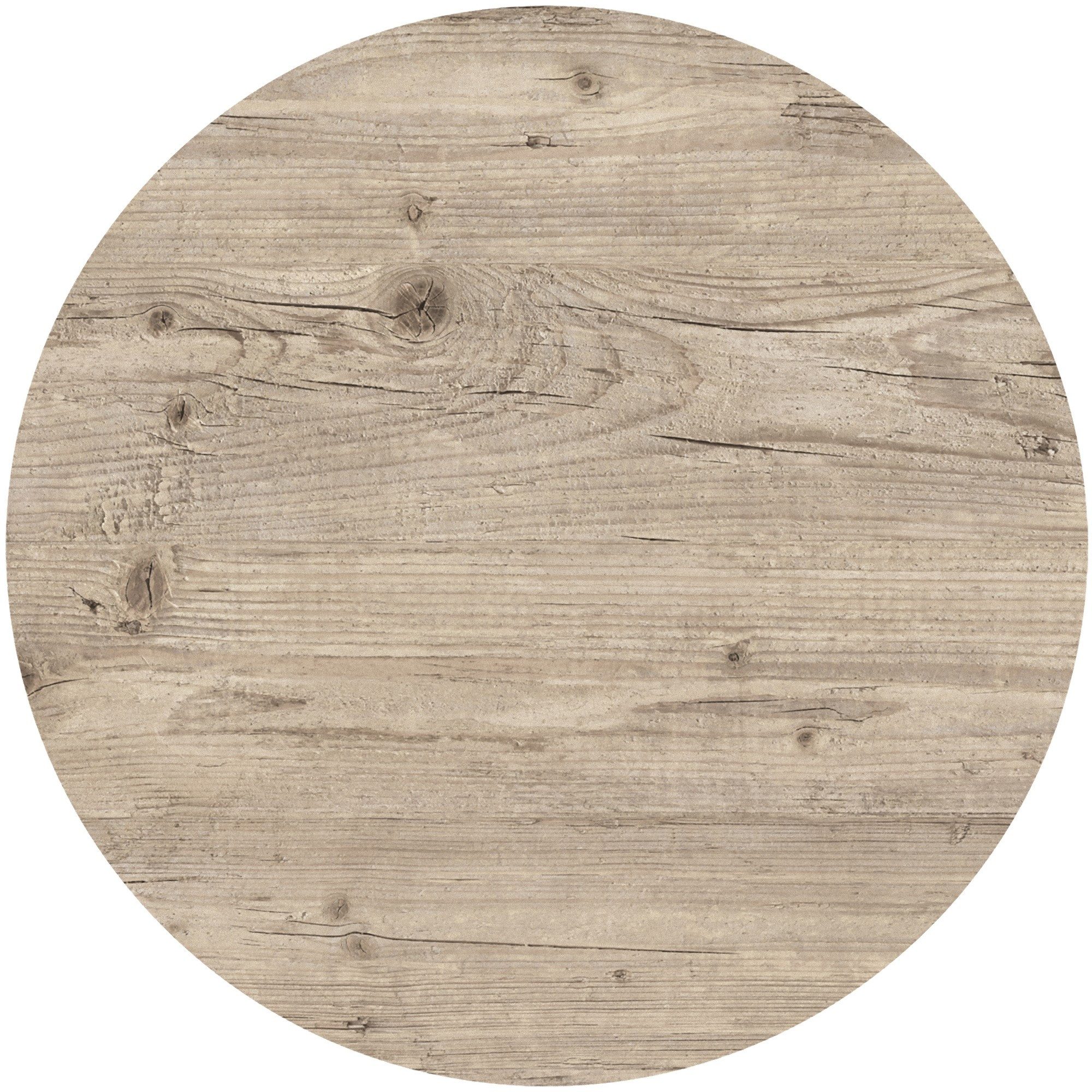 Garden Pleasure Gartentisch (1-St), Tischplatte Washington Pine rund 70cm für Tischtisch Outdoor Möbel