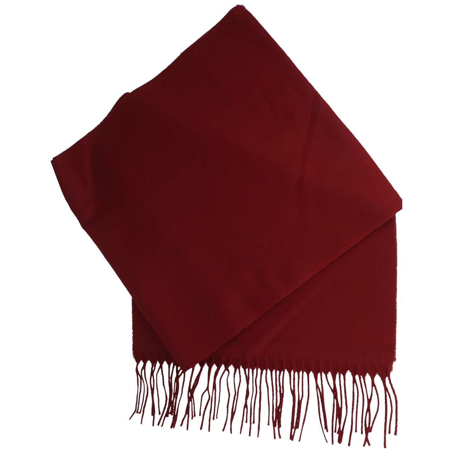 Breiter Modeschal, weich mit Fransen aus günstig online kaufen