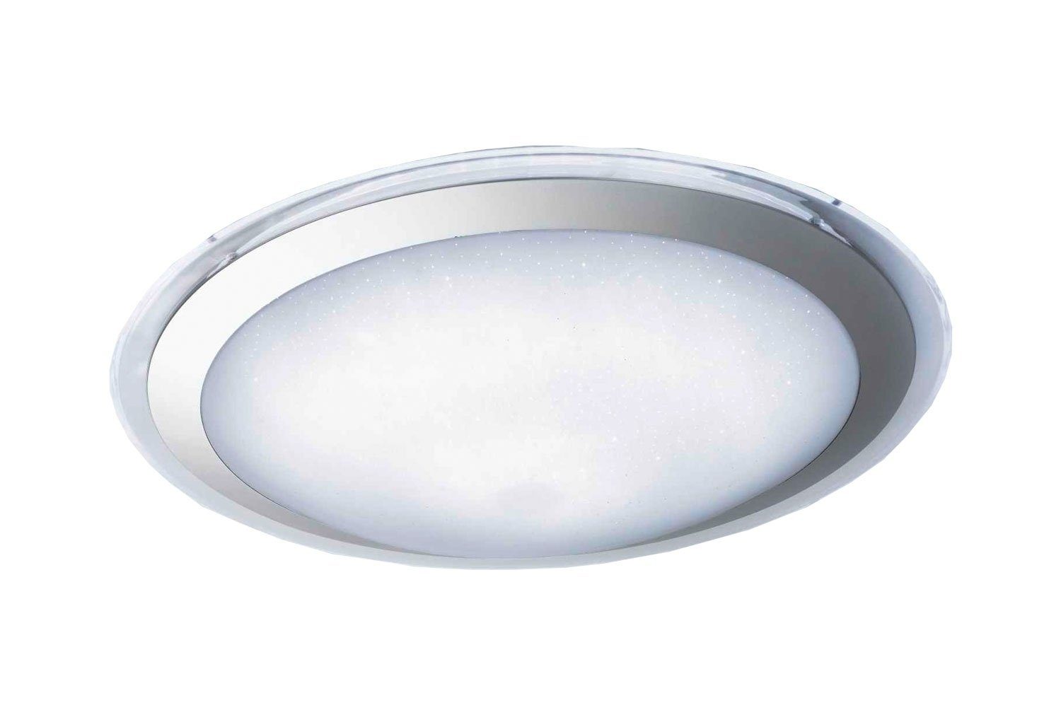 casa NOVA LED Deckenleuchte ERA, Weiß, 1-flammig, Acryl, Ø 42,7 cm, Dimmfunktion, LED fest integriert, warmweiß - kaltweiß, Deckenlampe
