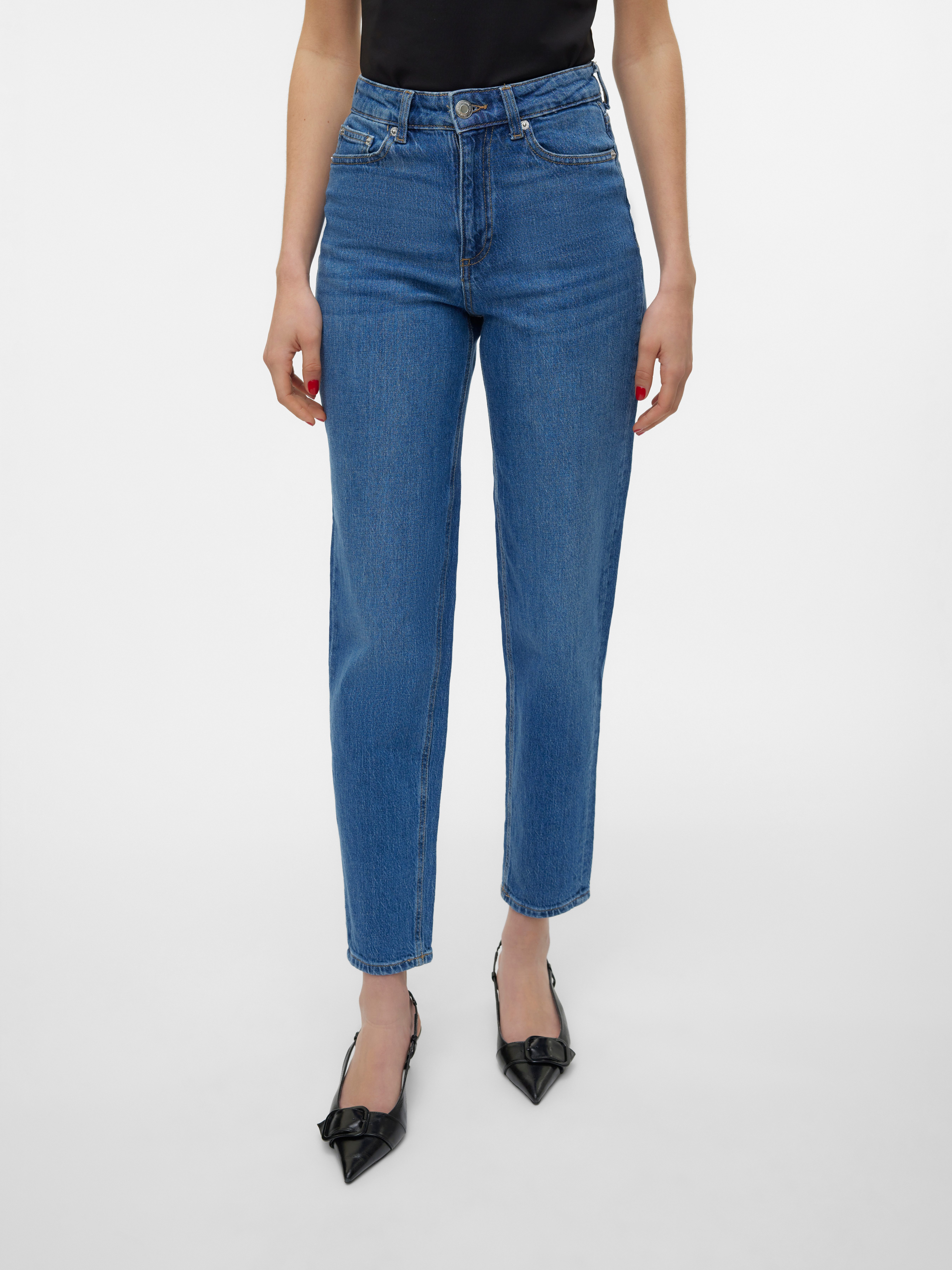 Vero Moda Mom-Jeans VMTESSA HR MOM JEANS RA380 GA