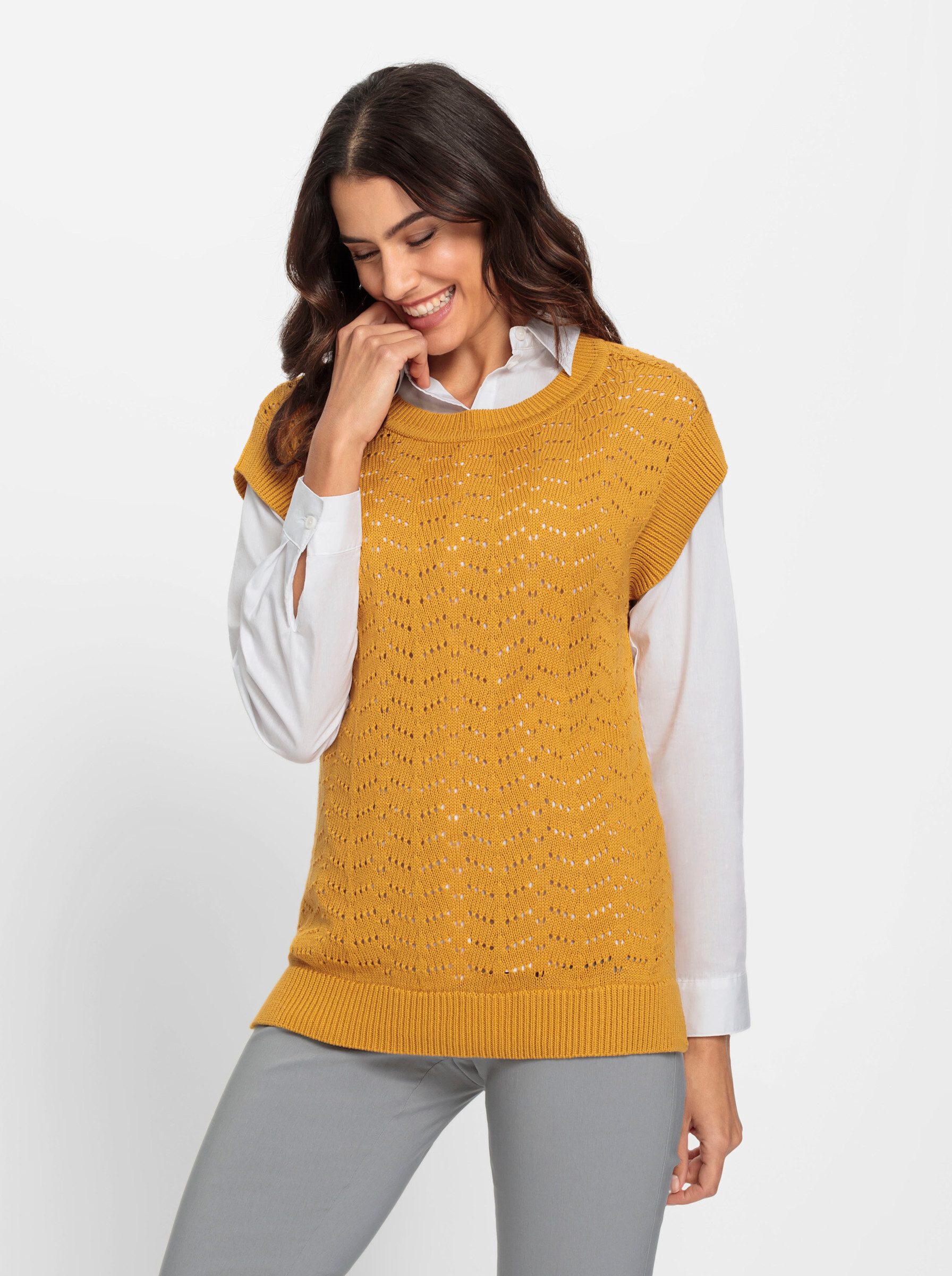 Strickpullover Pullunder