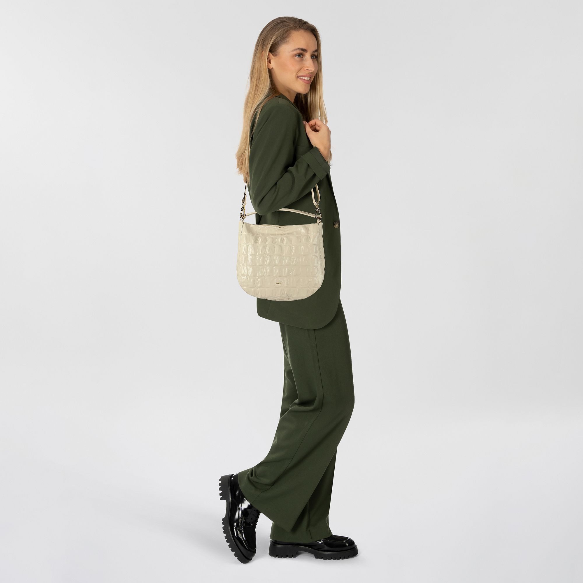 Abro Schultertasche Mia, Leder günstig online kaufen