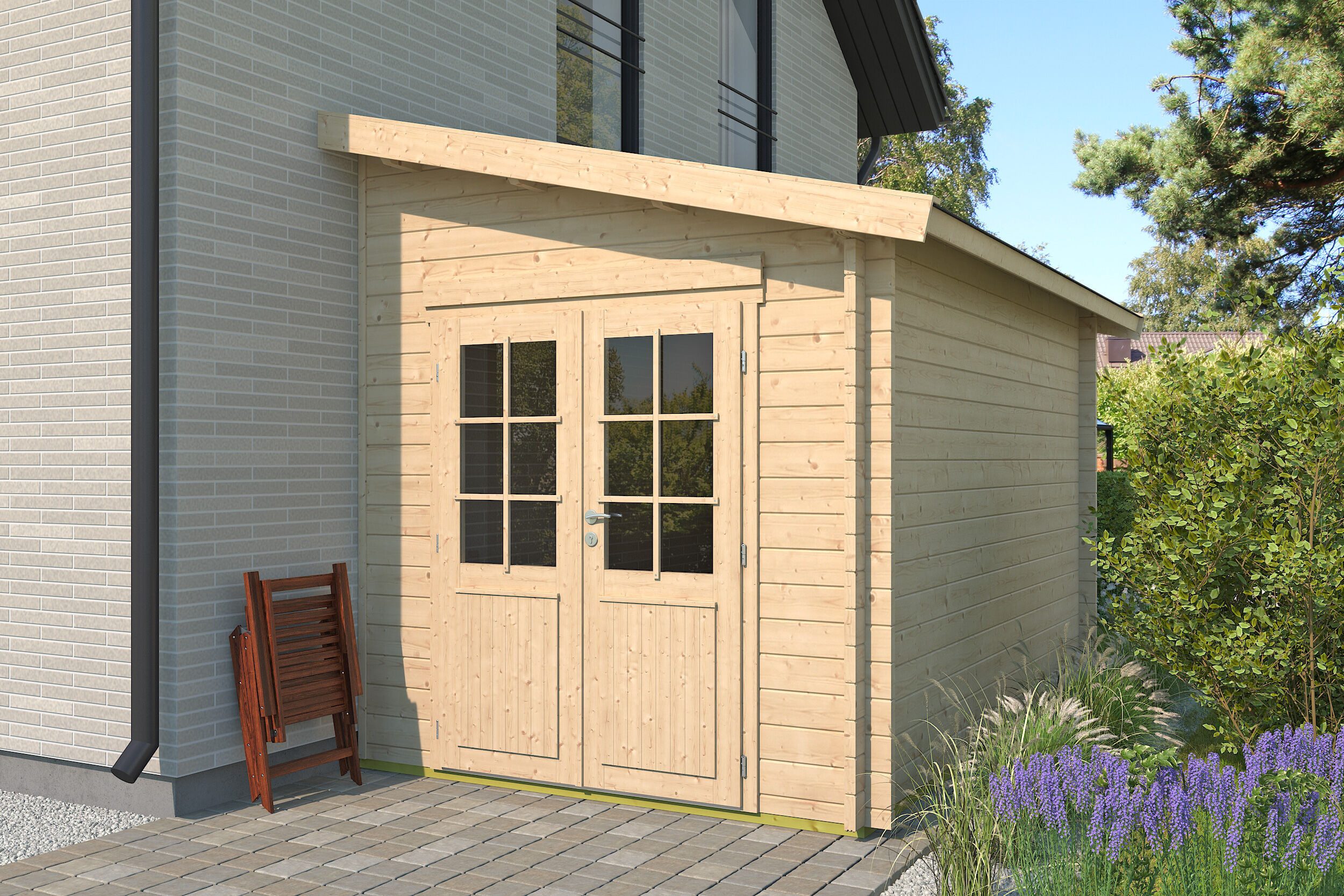Fjordholz Gartenhaus Pulti 44 F
