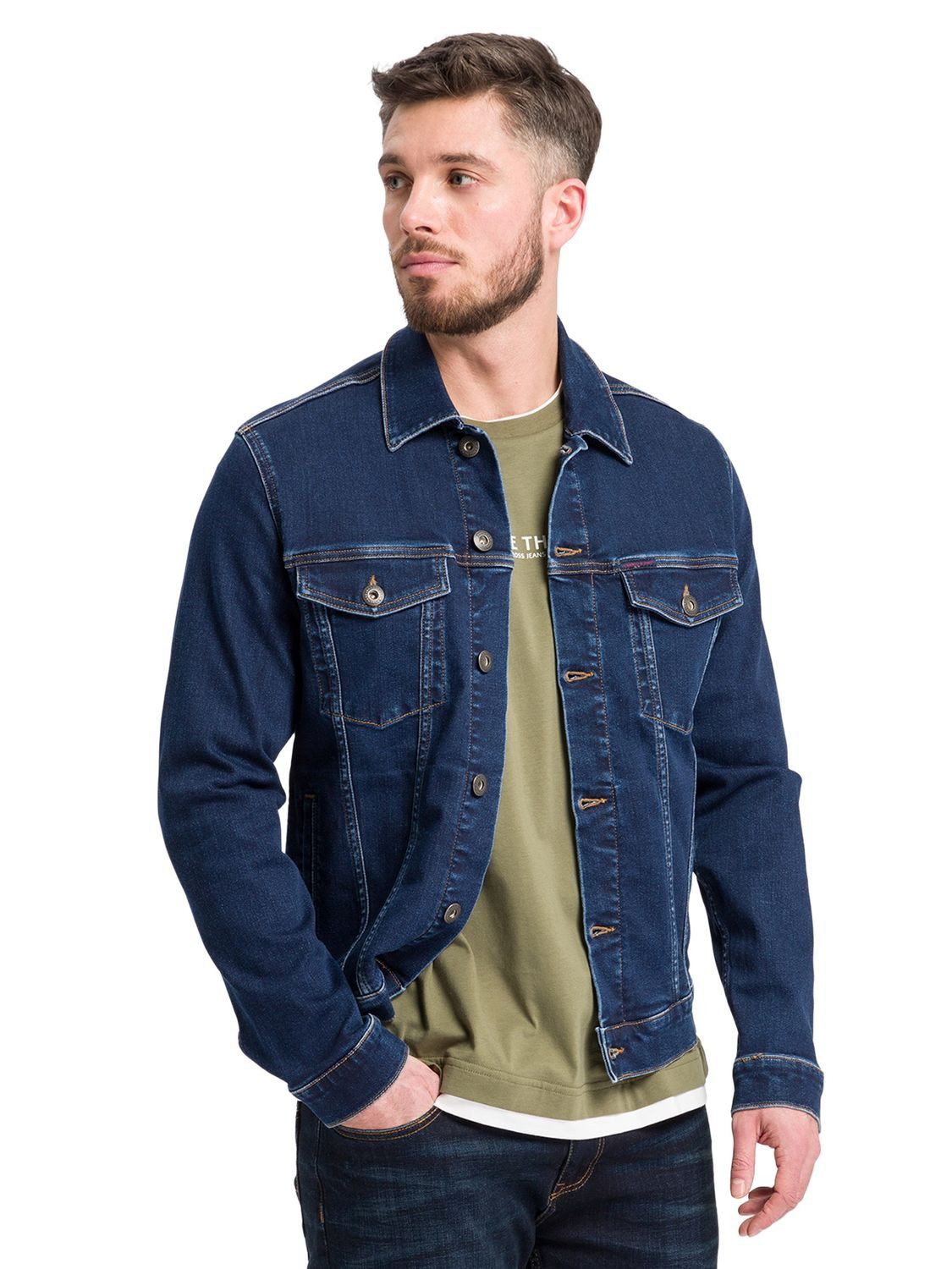 CROSS JEANS® Outdoorjacke DENIM JACKET mit günstig online kaufen