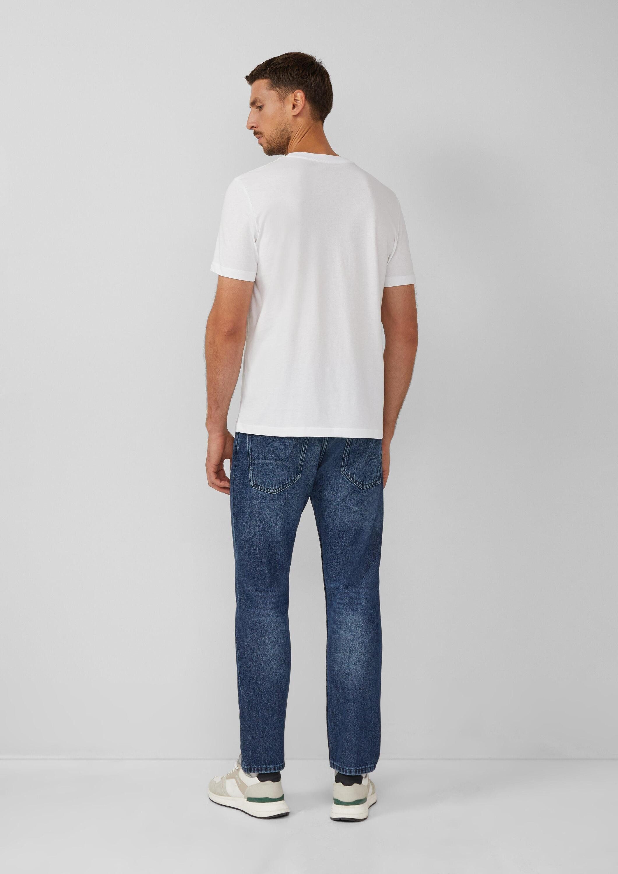 s.Oliver Kurzarmshirt T-Shirt 5er-Pack Kurzarm-T-Shirt aus Baumwoll-Jersey