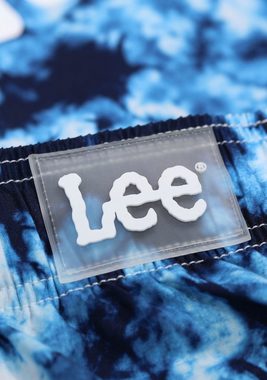 Lee® Badeshorts "Chromis" im Tie-Dye Look, mit Logoschriftzug