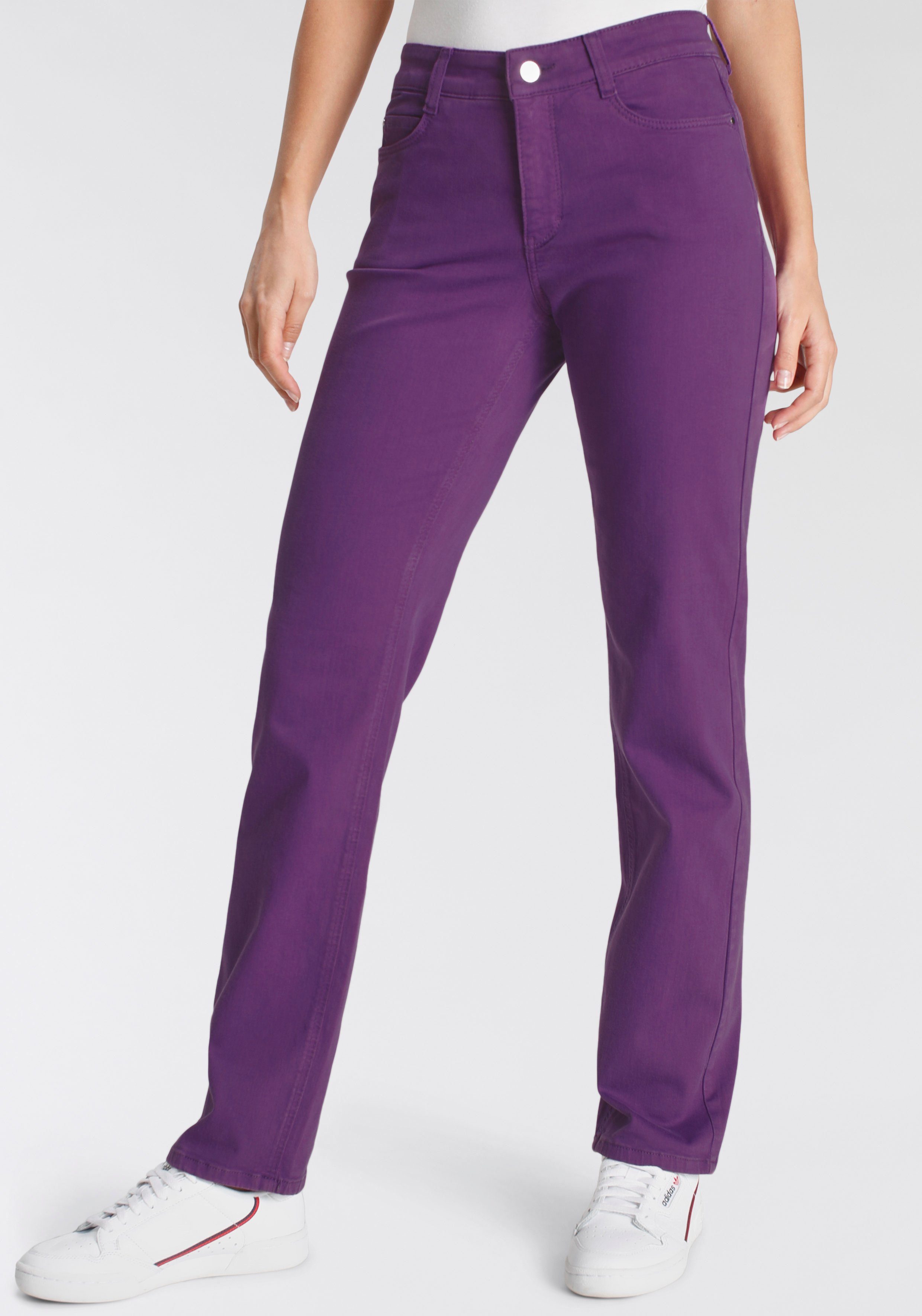 MAC Stretch-Jeans den purple mit Dream Stretch für Sitz perfekten magic