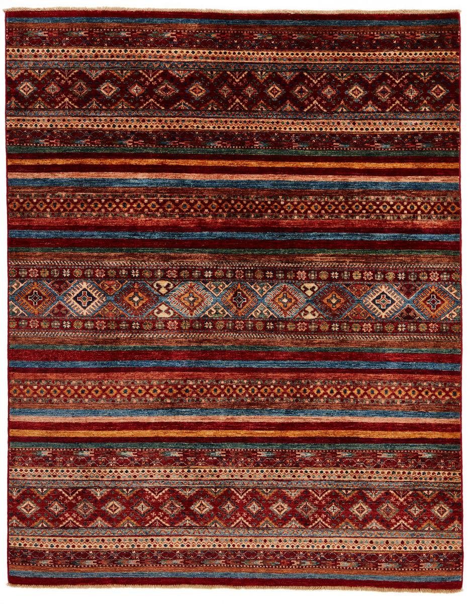 Orientteppich Arijana Shaal 156x195 Handgeknüpfter Orientteppich, Nain Trading, rechteckig, Höhe: 5 mm