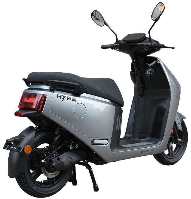 GreenStreet E-Motorroller HYPE 3000 W 85 km/h, 85 km/h, bis zu 90 km Reichweite, mit USB-Anschluss und Keyless-System