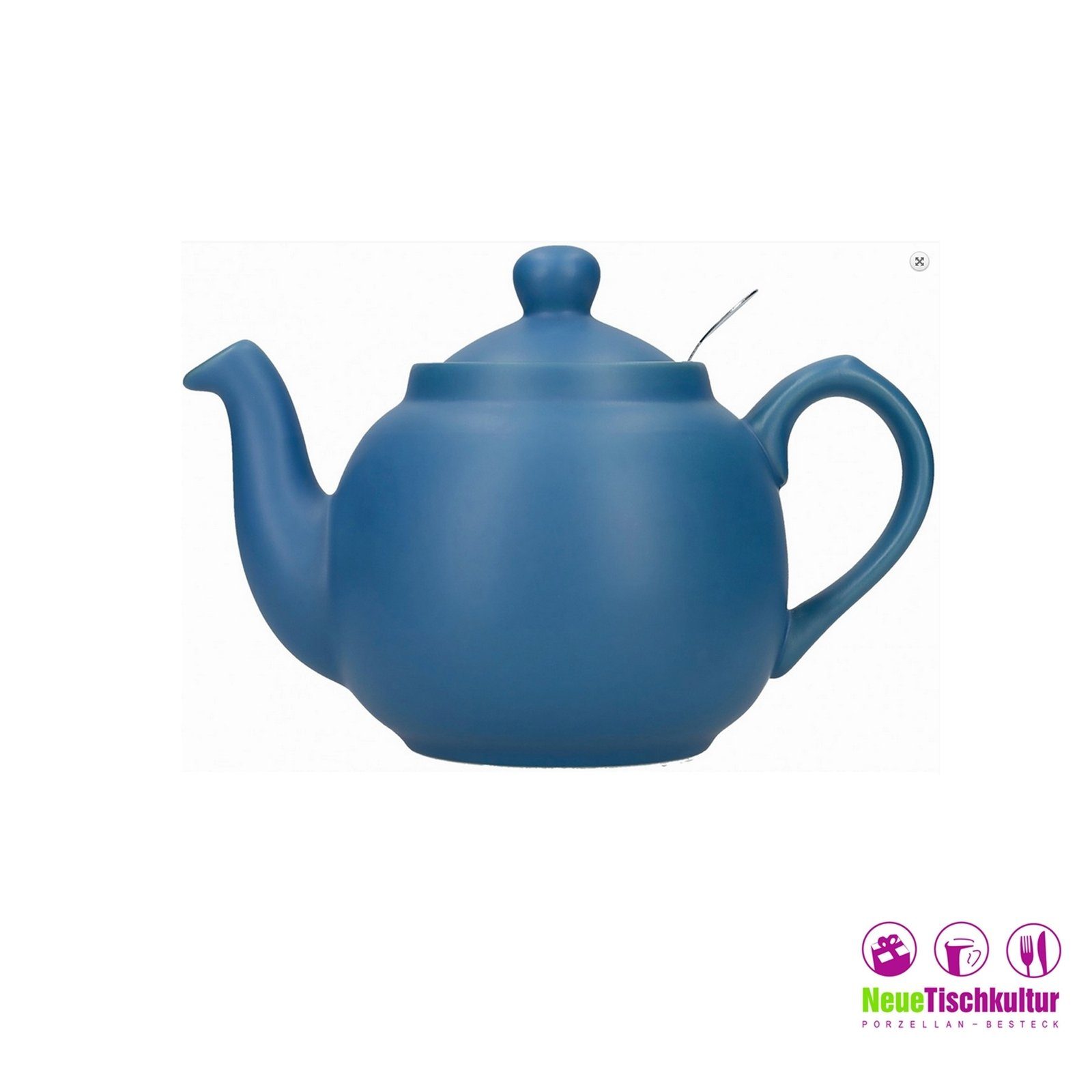 Neuetischkultur Blau Nordisch 6 1.5 für Teekanne Teekanne, l Keramik/Edelstahlsieb, Tassen,