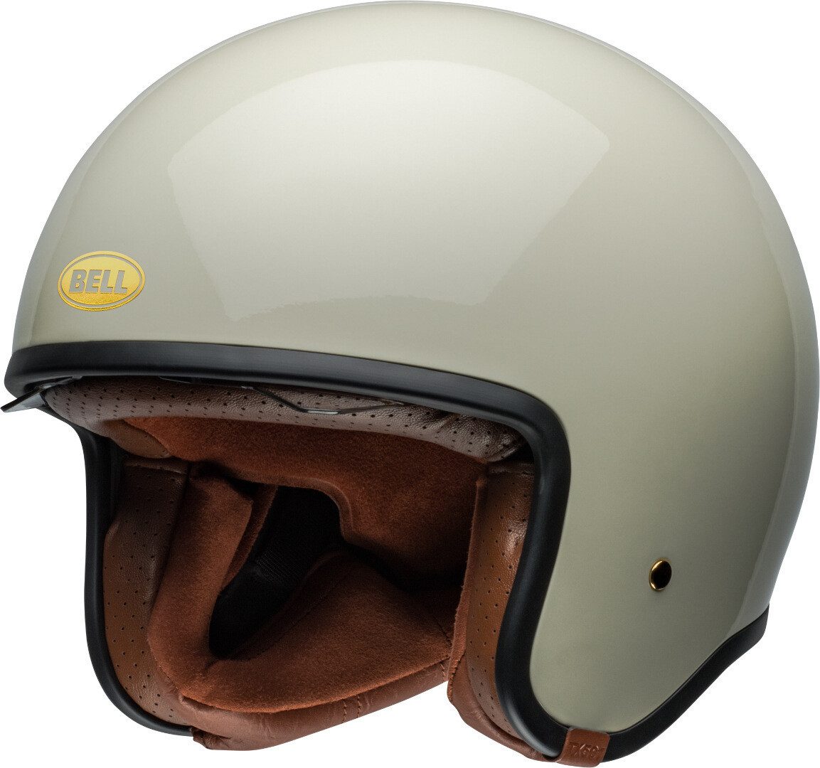 Bell Motorradhelm TX-501 Solid Jethelm, vorbereitet für Kommunikationssystem,integriertes Sonnenvisier