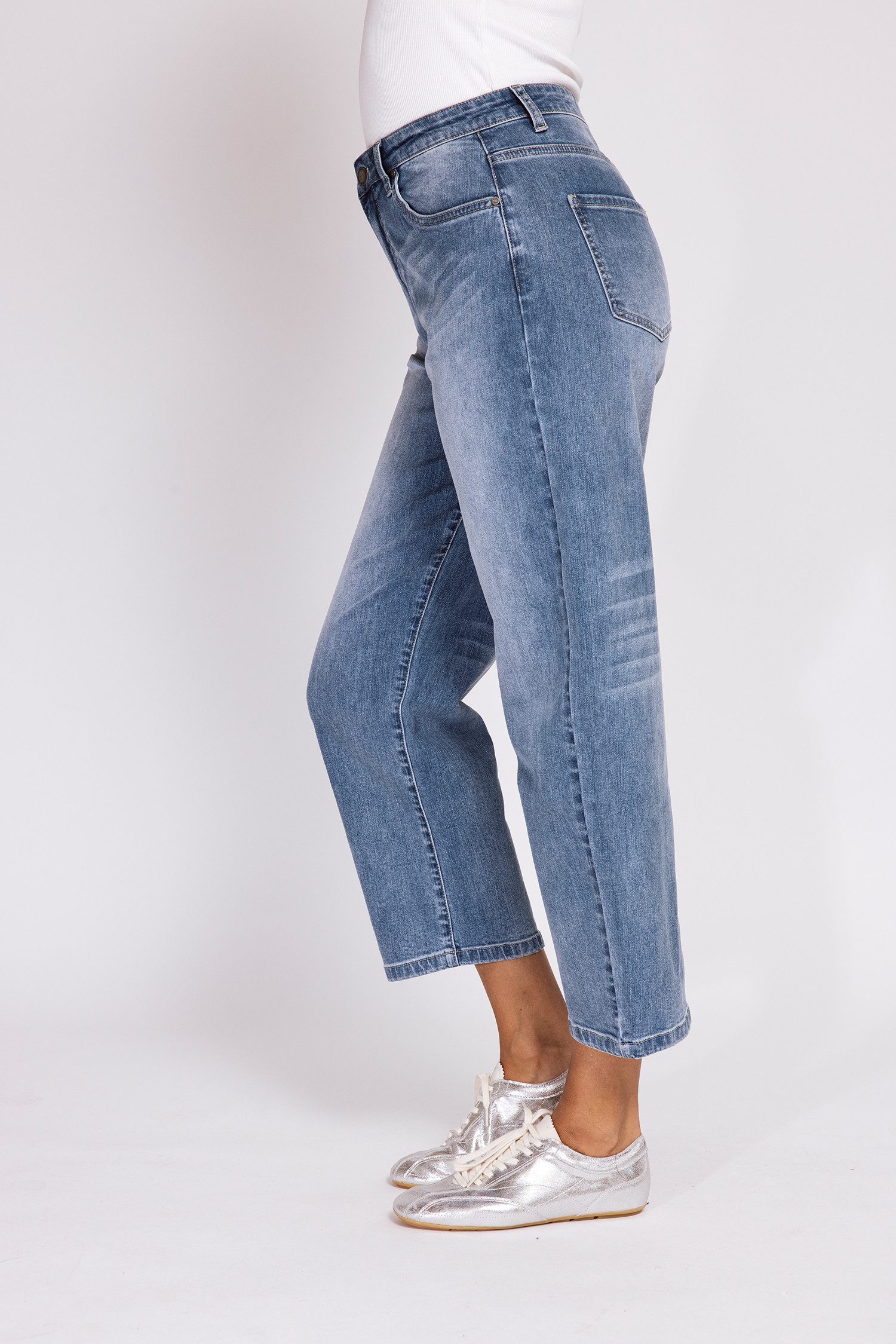 Zhrill 7/8-Jeans IZA in bequemer Passform und mit Animal-Print