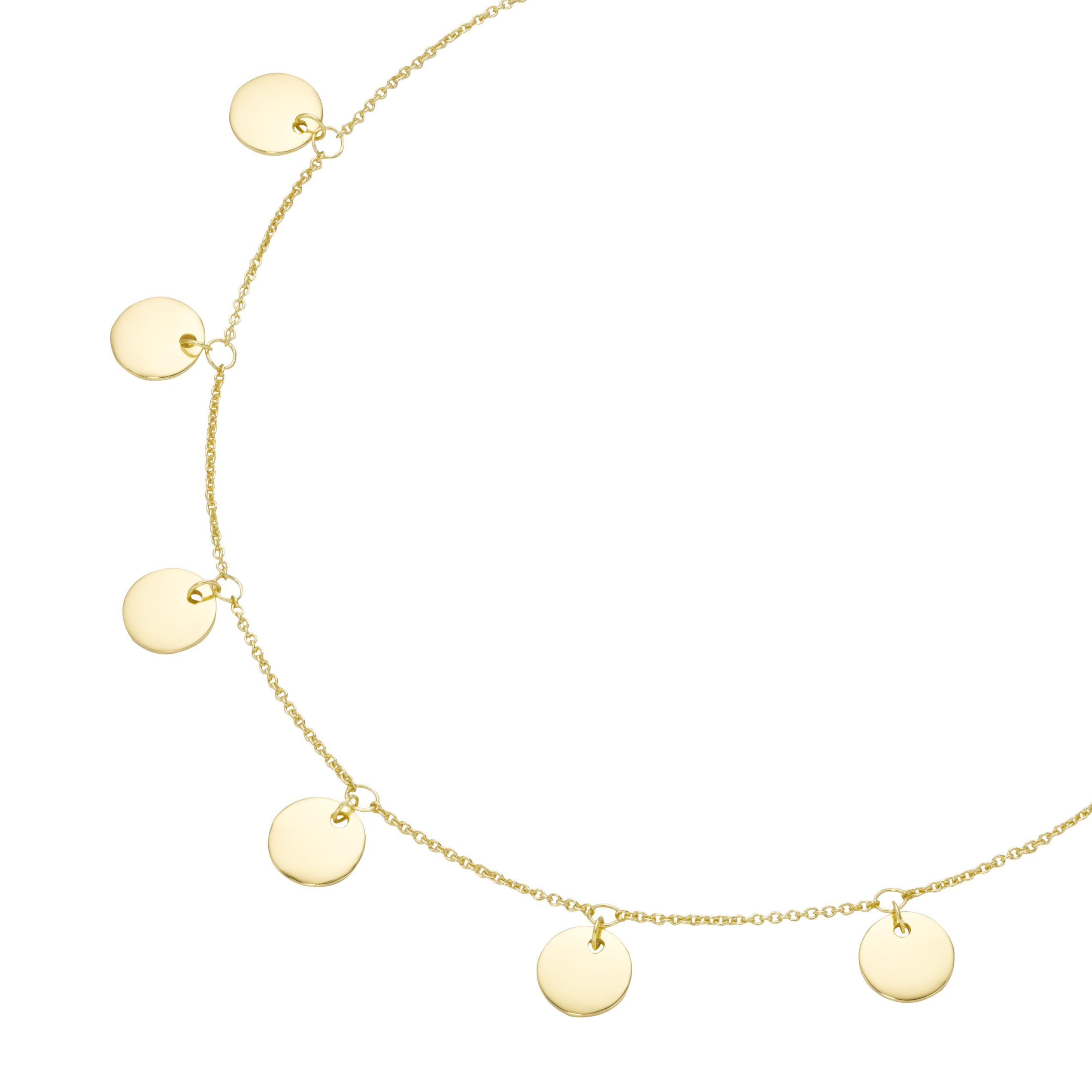Smart Jewel Collier Plättchen, Silber 925 günstig online kaufen