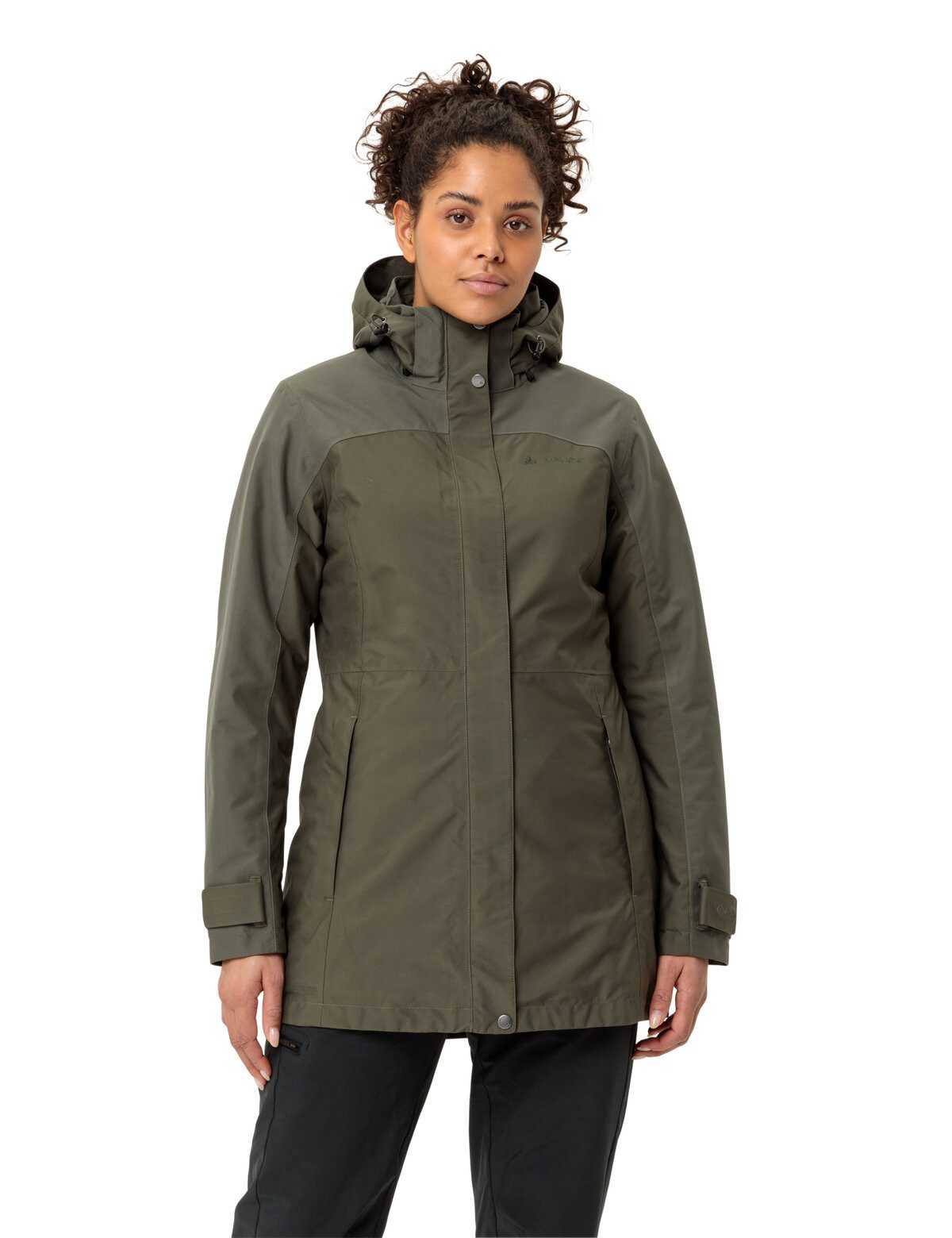 VAUDE Wintermantel Women's SKOMER Winter Parka II CS Winterparka Outdoormantel Wasserdichter, wattierter Damen Winterparka
