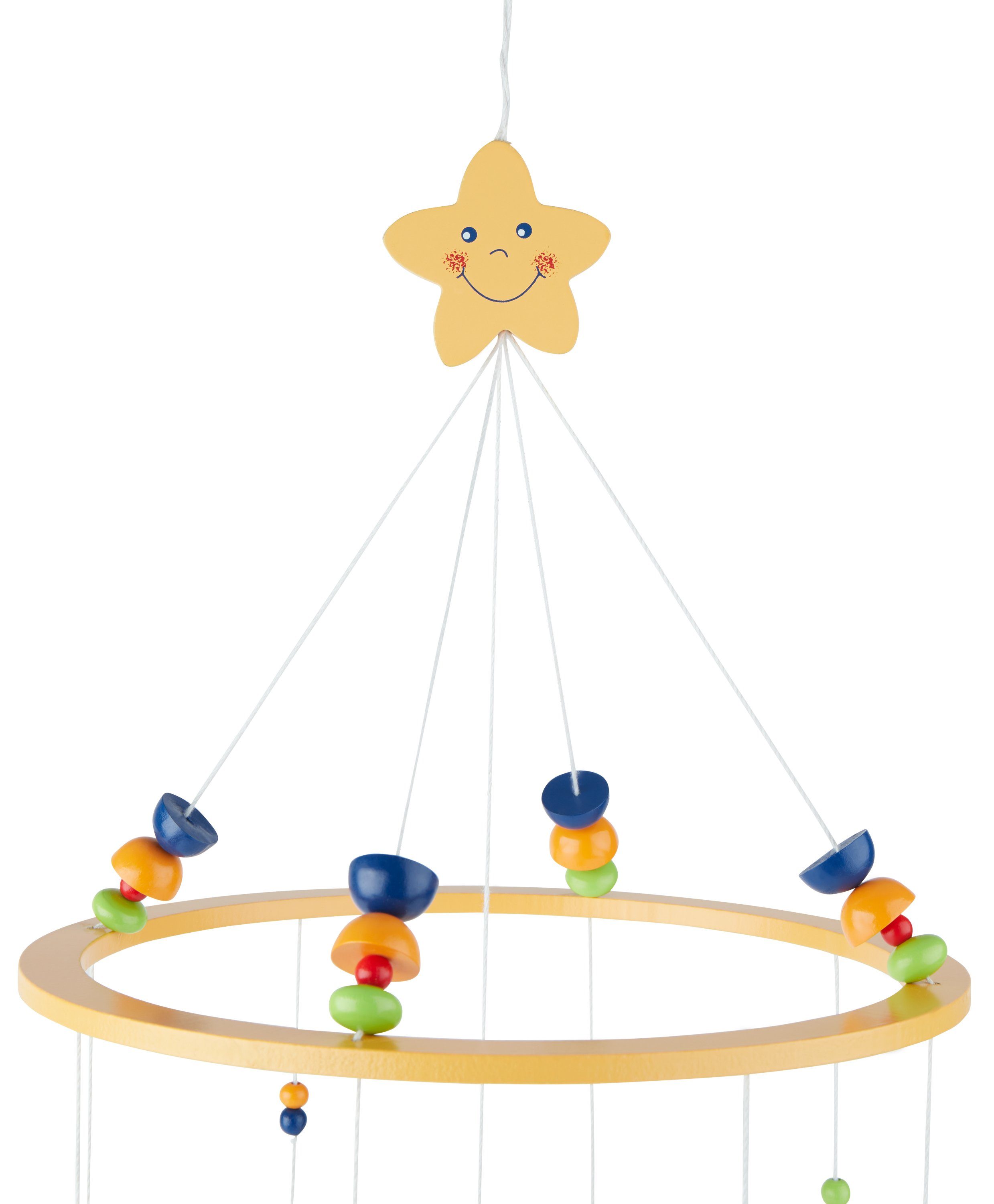 BIECO Mobile BIECO 3D Baby Mobile Schaf Betty aus robustem